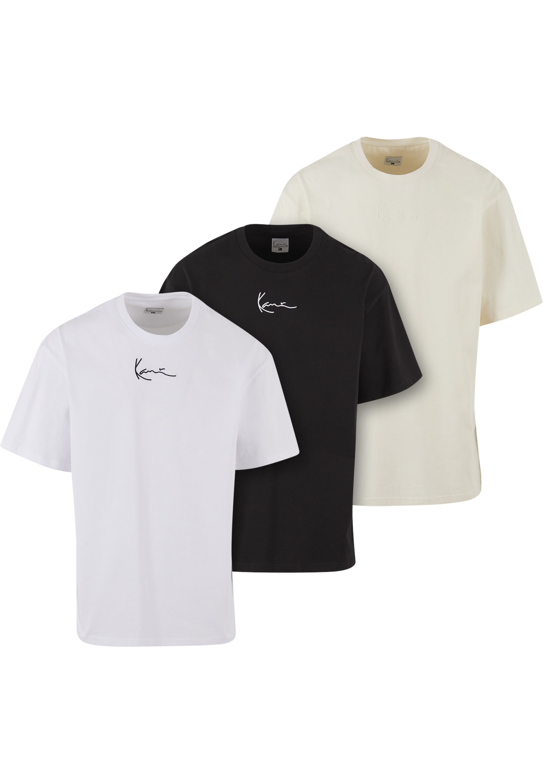 Karl Kani T-Shirt "Karl Kani Small Signature Essential Tee 3 Pack" 1 Stk.