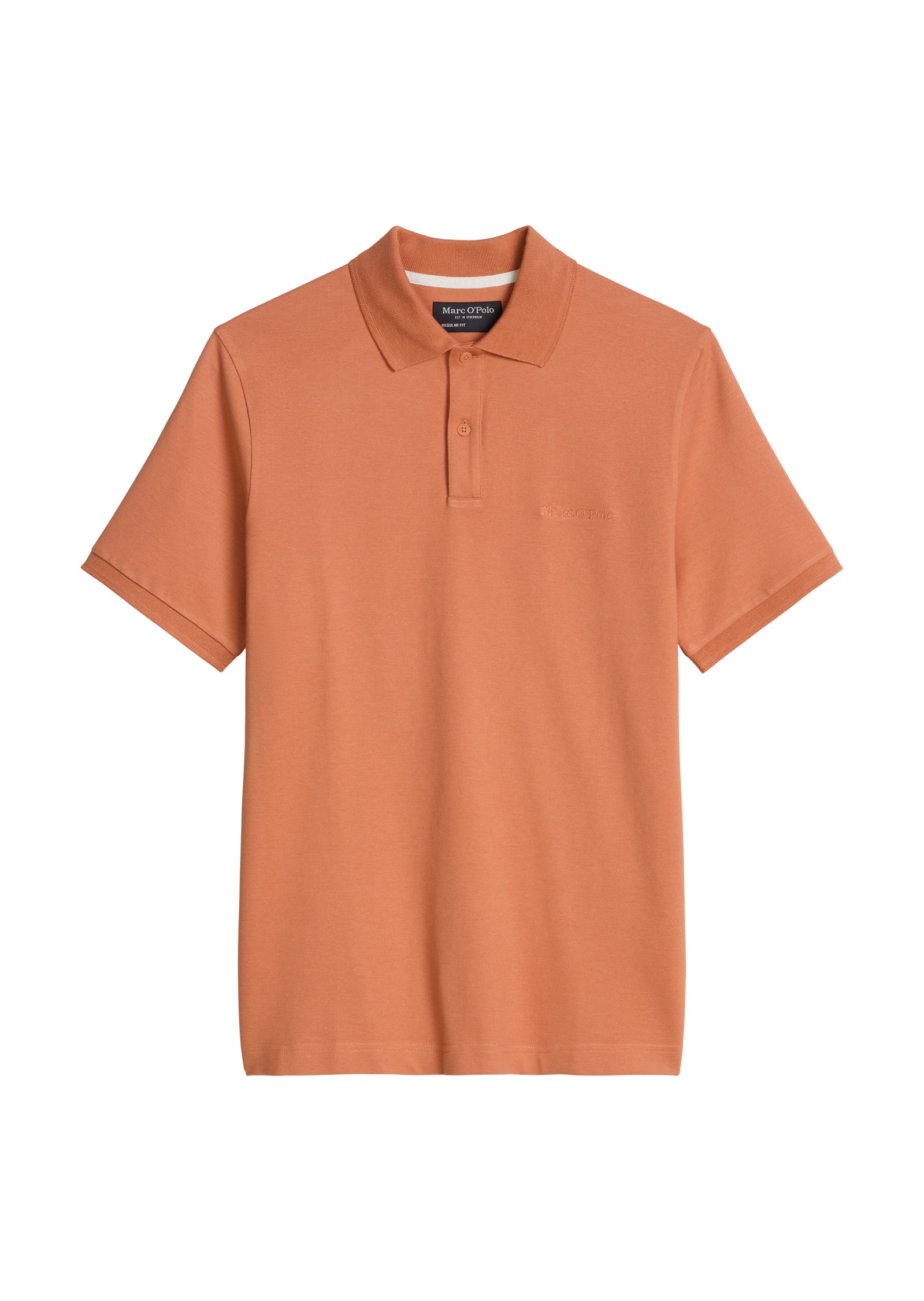 Marc O'Polo Poloshirt »aus mittelschwerem Bio-Baumwoll-Viskose-Mix«