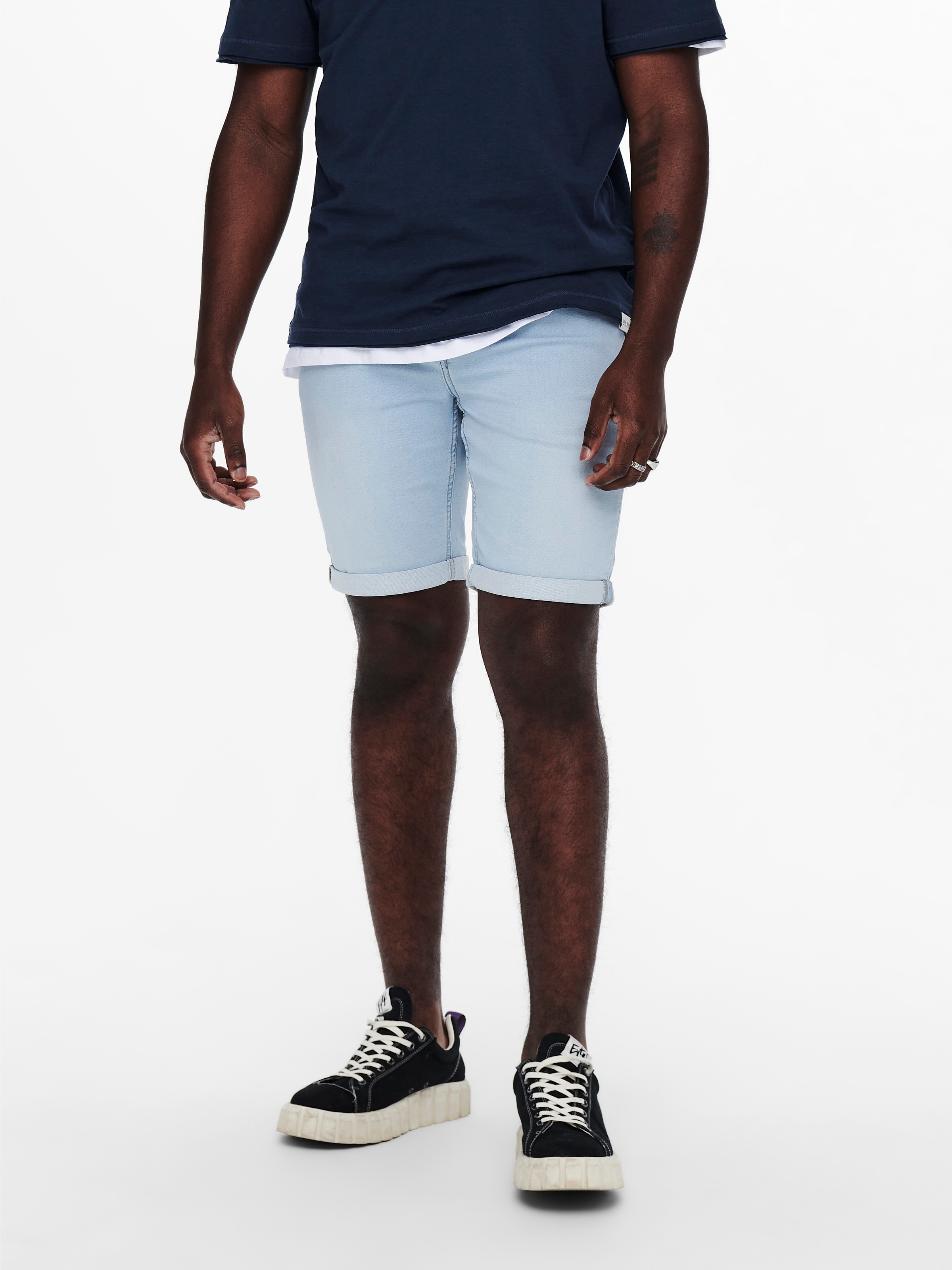 ONLY & SONS "ONSPLY LIGHT BLUE 5189 SHORTS DNM NOOS" günstig online kaufen
