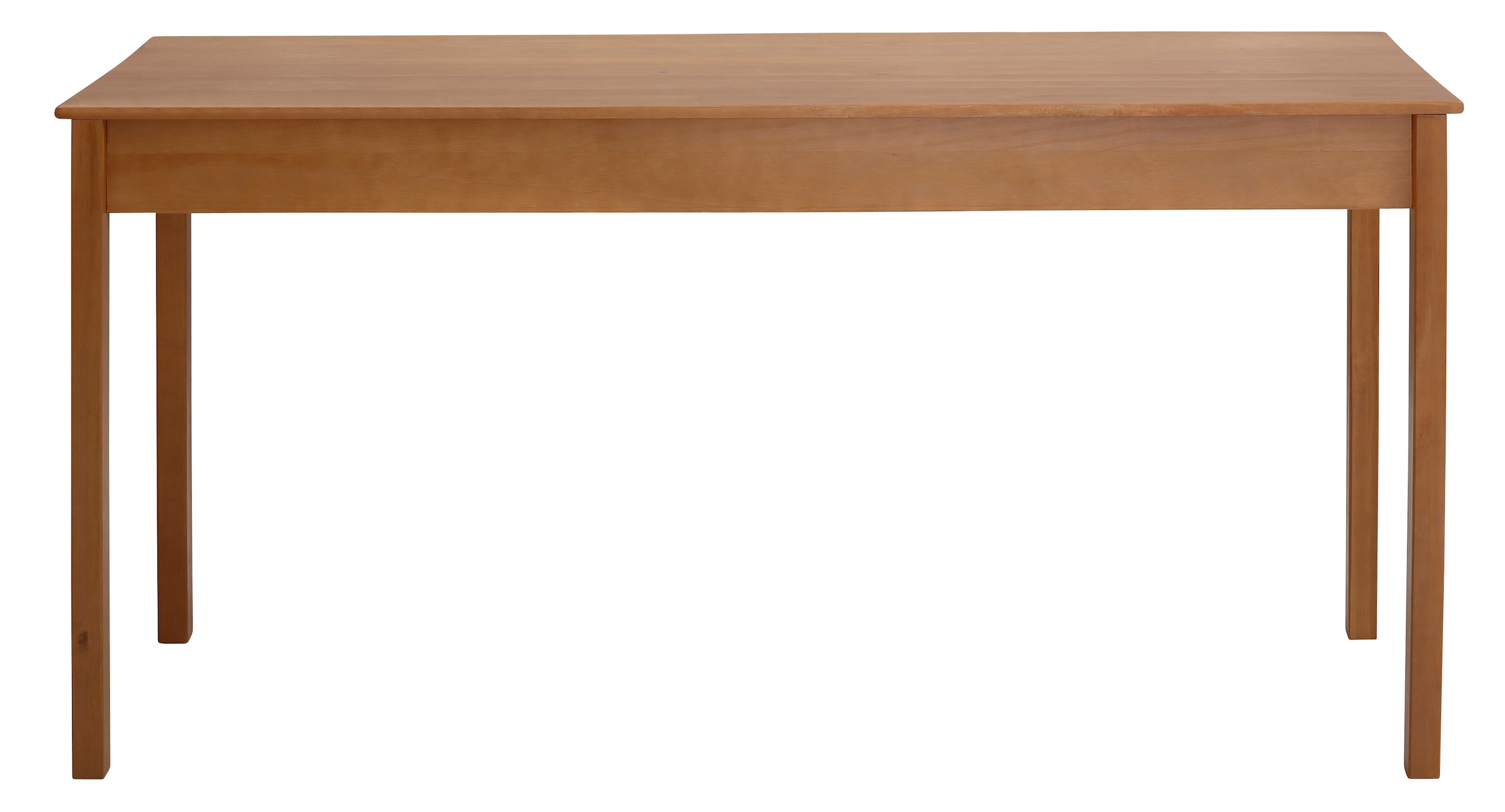 INOSIGN Schreibtisch »Gava«, (1 St.), Kiefer massiv, eingefräste Griffmulden, Höhe 80 cm