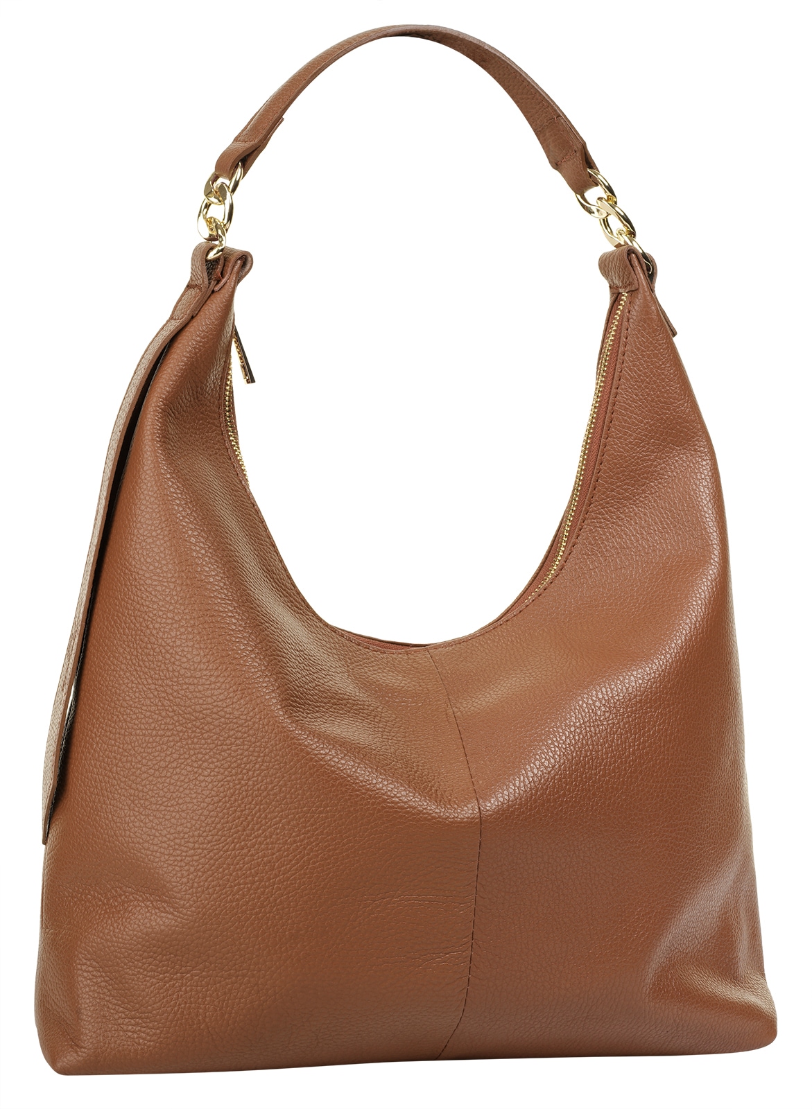 Samantha Look Shopper, Made in Italy, Große Handtasche mit Smartphonefach