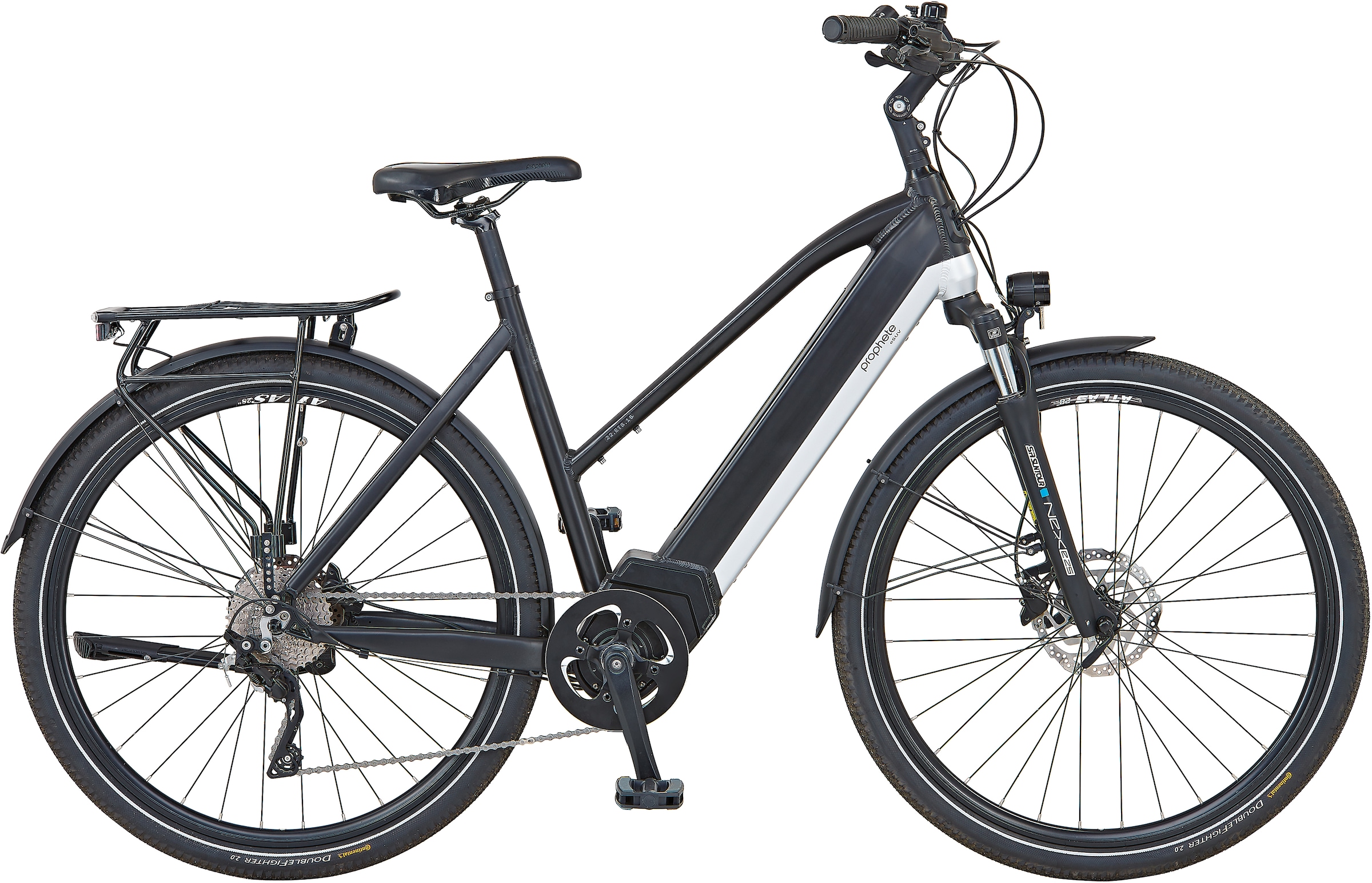 Prophete E-Bike »eSUV 22.ETS.15«, 10 Gang, Shimano, Deore Xt, Mittelmotor 250 W