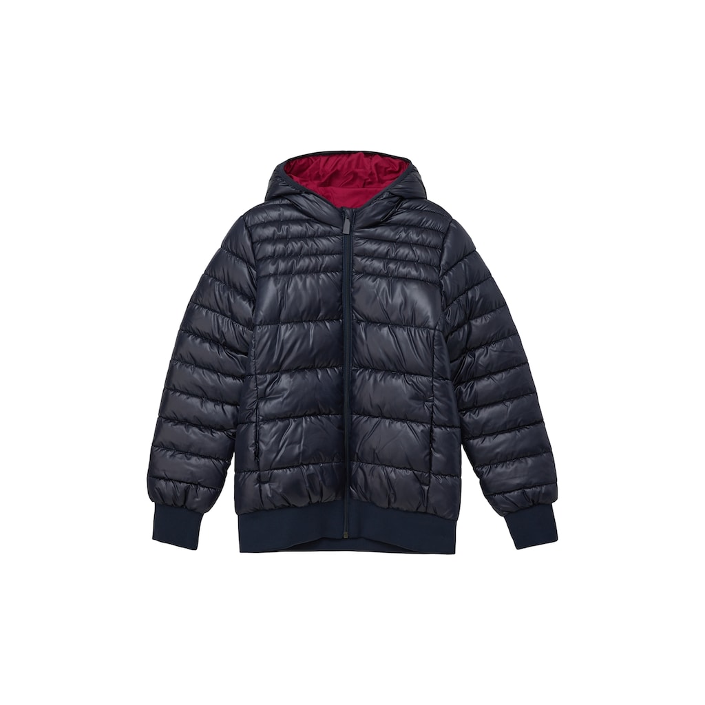 s.Oliver Junior Outdoorjacke, mit Kapuze