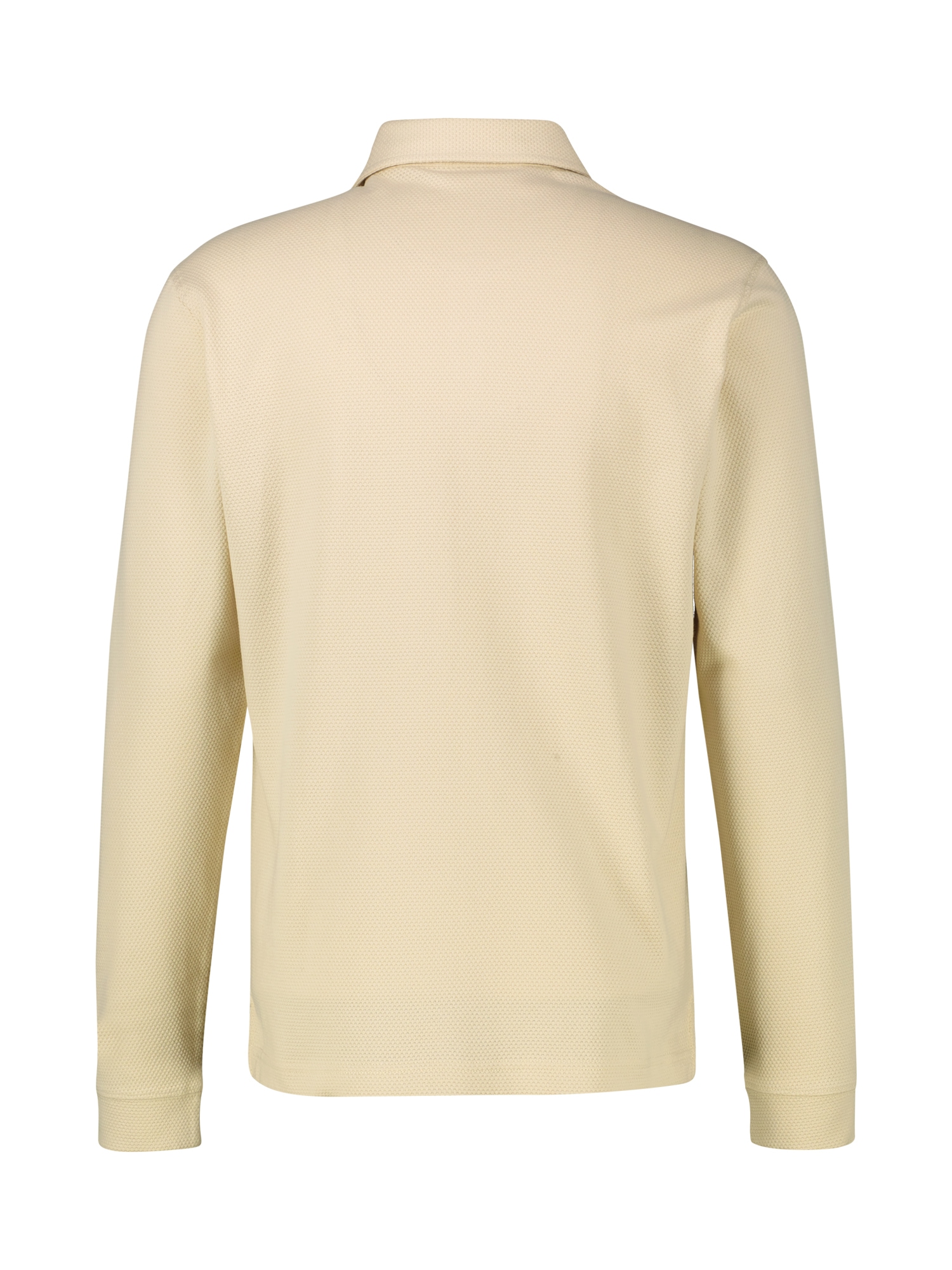LERROS Langarm-Poloshirt »Herren-Langarmpolo in Waffeloptik«