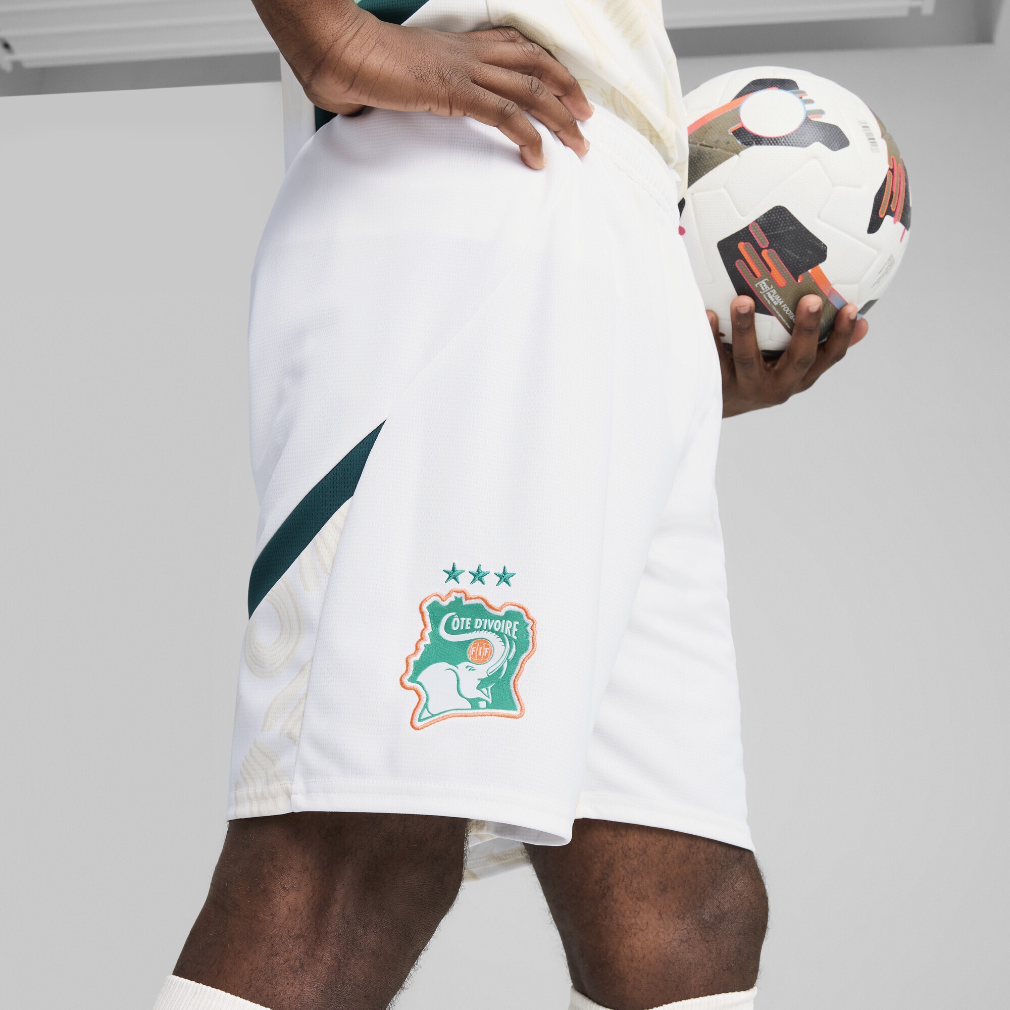 PUMA Sporthose »Elfenbeinküste 2025 Shorts Herren«