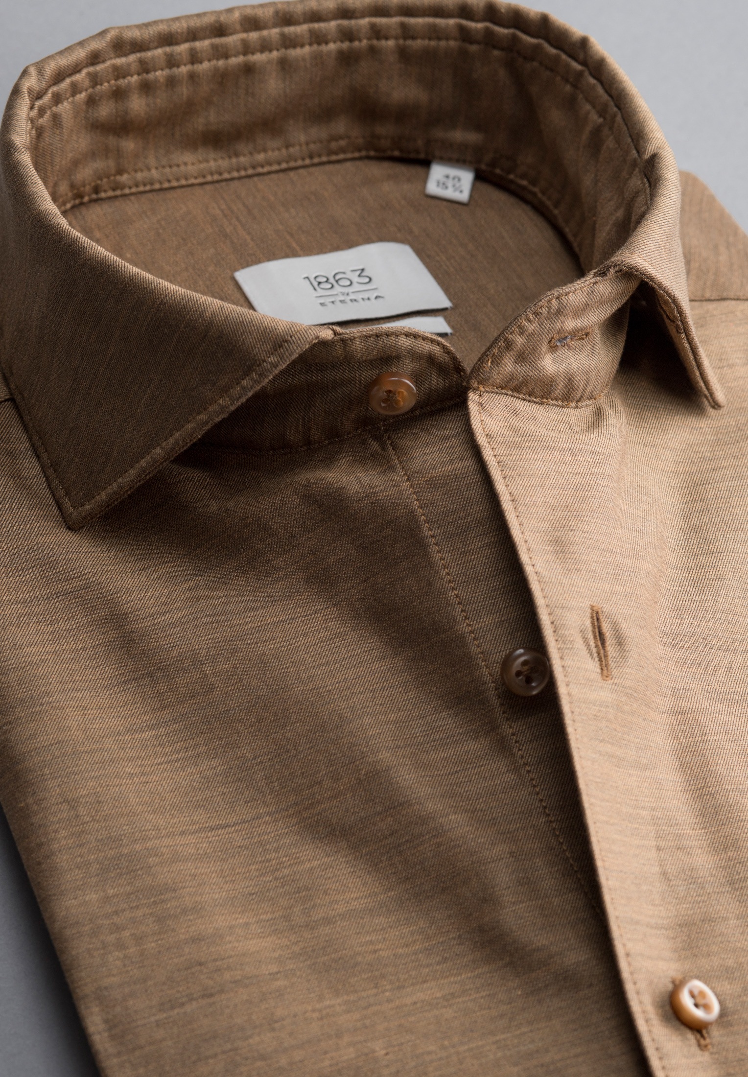 Eterna Langarmhemd »SLIM FIT«, EASY IRON (bügelleicht)