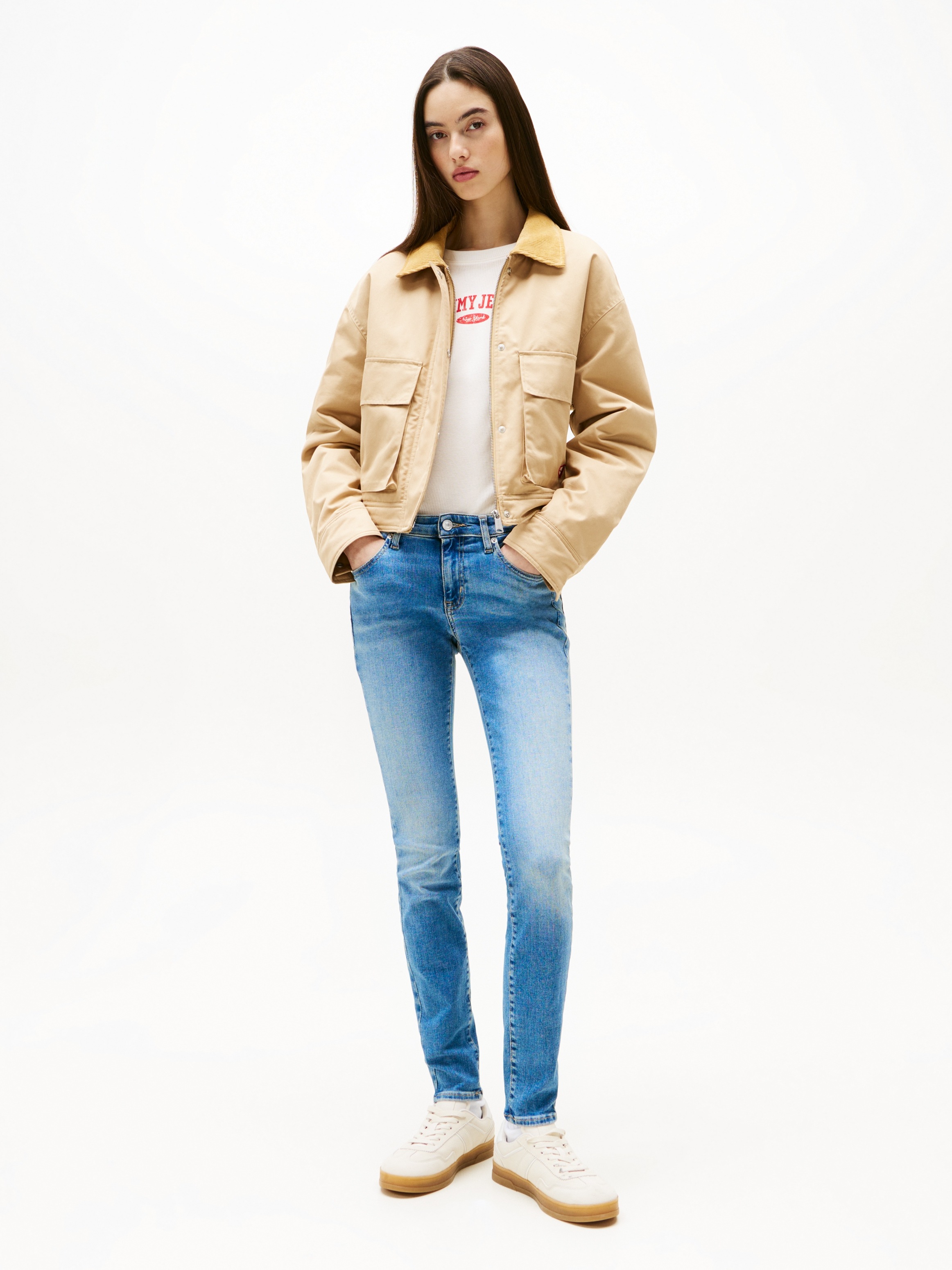 Thumbnail - Tommy Jeans Skinny-fit-Jeans "SOPHIE LOW WAIST SKN" mit niedriger Leibhöhe, Stretch-Denim