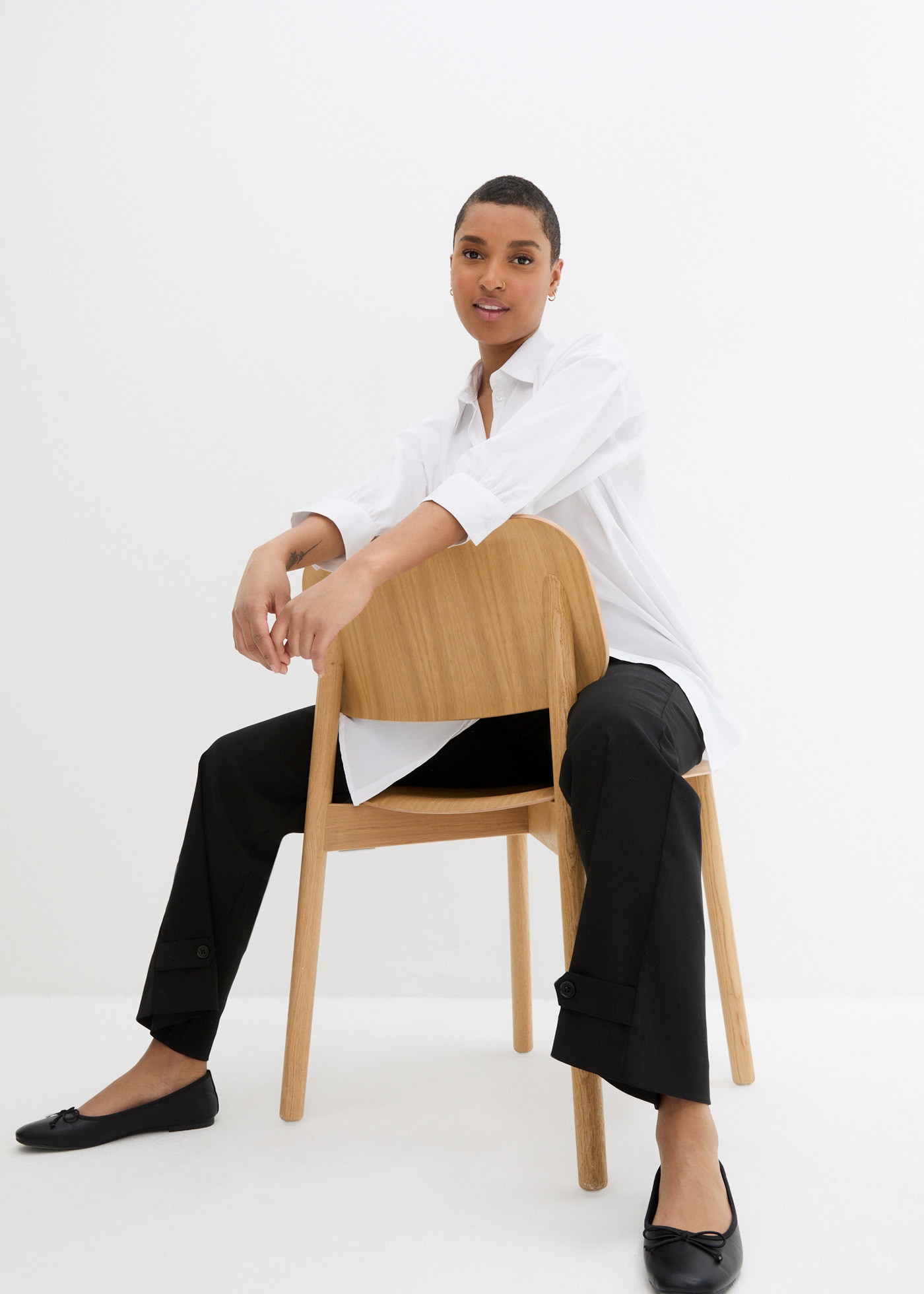 bonprix Stretch-Hose  Bengalin-Stretch-Hose mit Bequembund