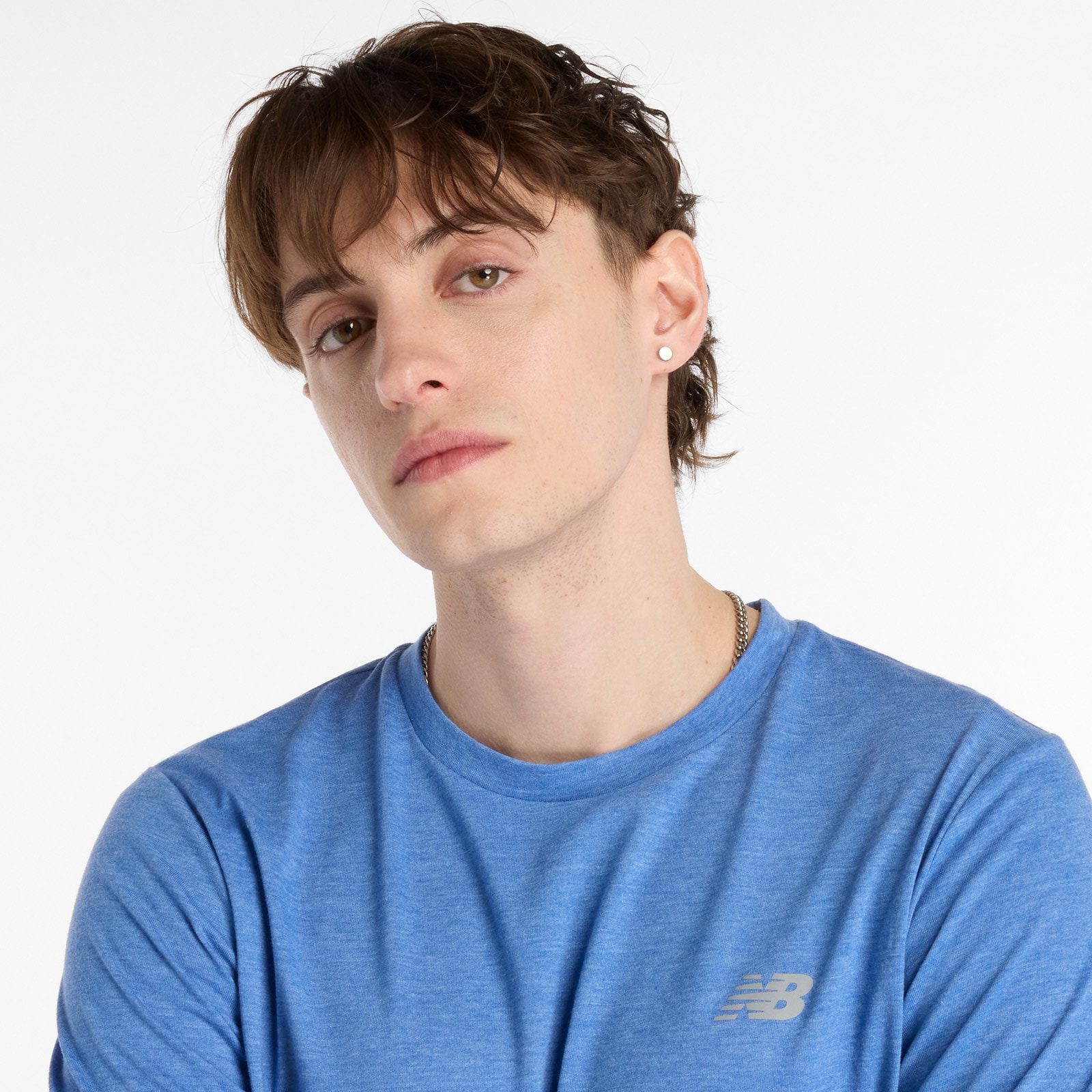 New Balance T-Shirt »Sport Essentials Heathertech T-Shirt«