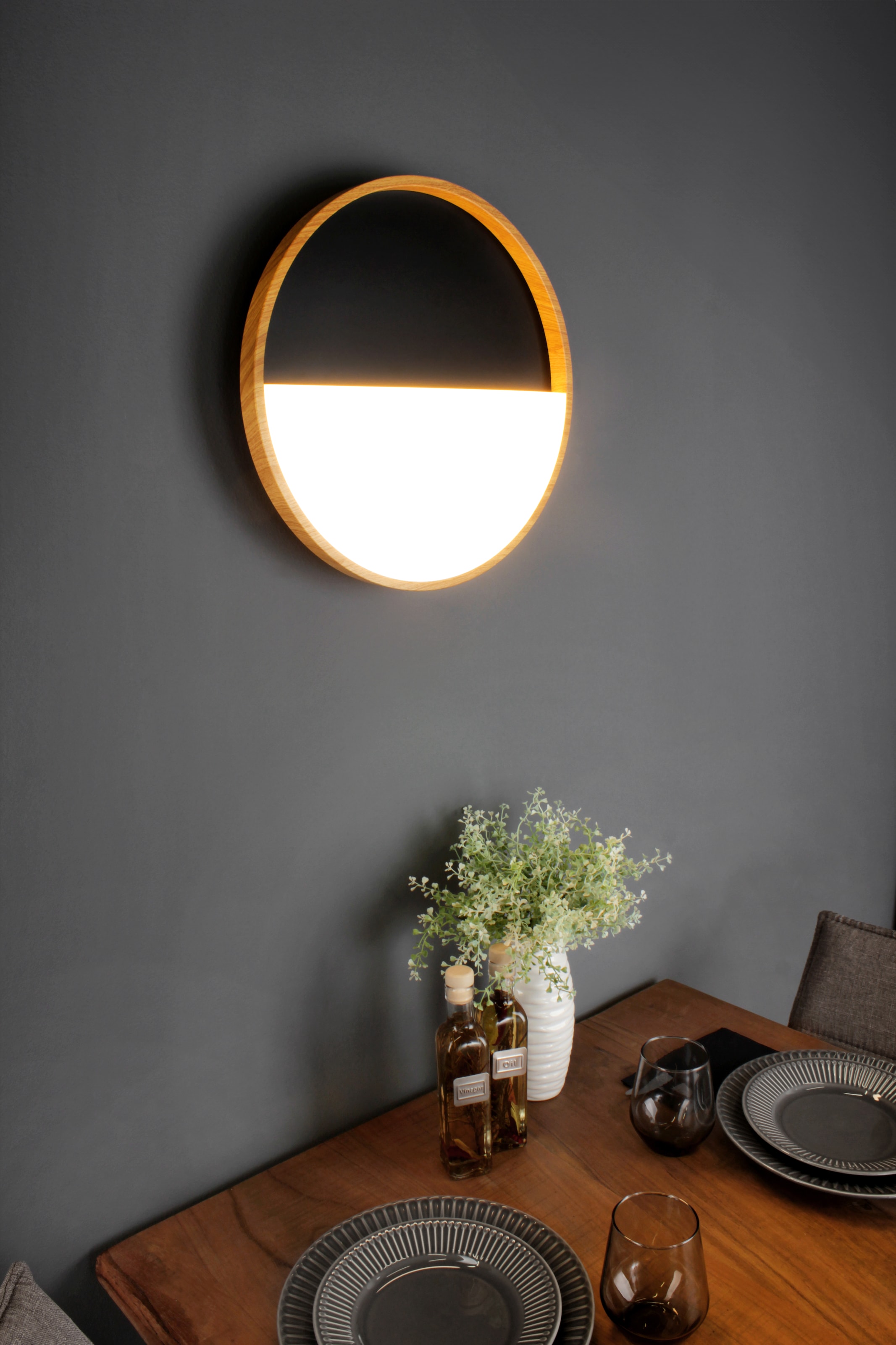 ECO-LIGHT LED Wandeuchte »VISTA«, LED fest integriert, Ø 40,00 cm