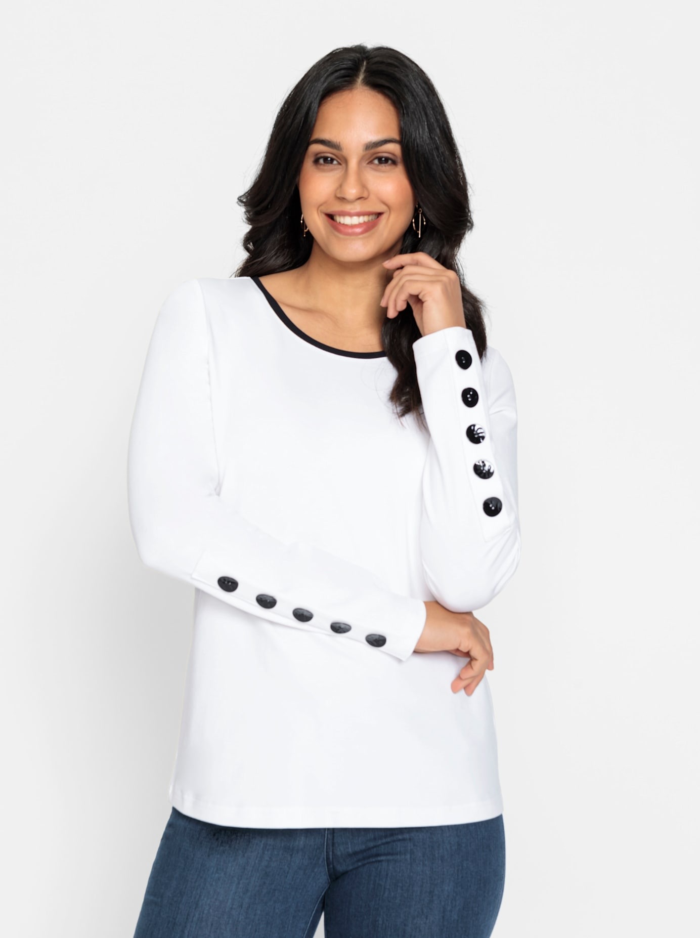 Inspirationen Rundhalsshirt "Shirt" 1 Stk. tlg. günstig online kaufen