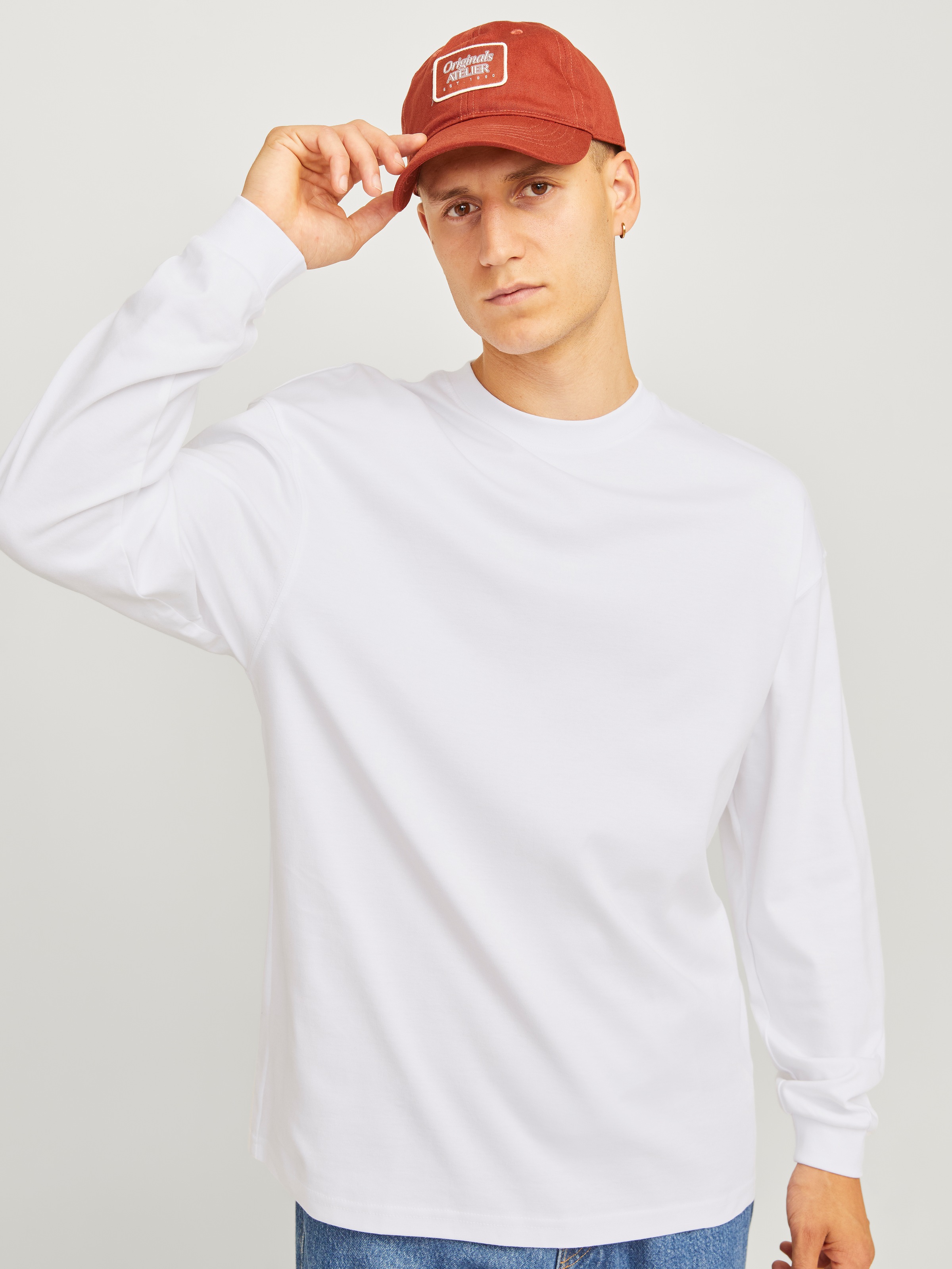 Jack & Jones Langarmshirt "JJEURBAN EDGE TEE LS O-NECK NOOS" günstig online kaufen