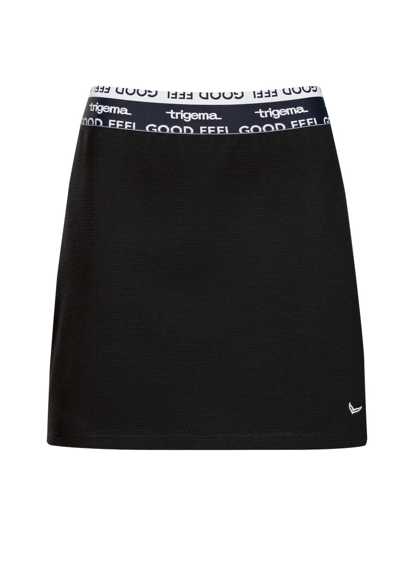 Trigema Jerseyrock "TRIGEMA Rock in Waffeloptik" 1 Stk. günstig online kaufen