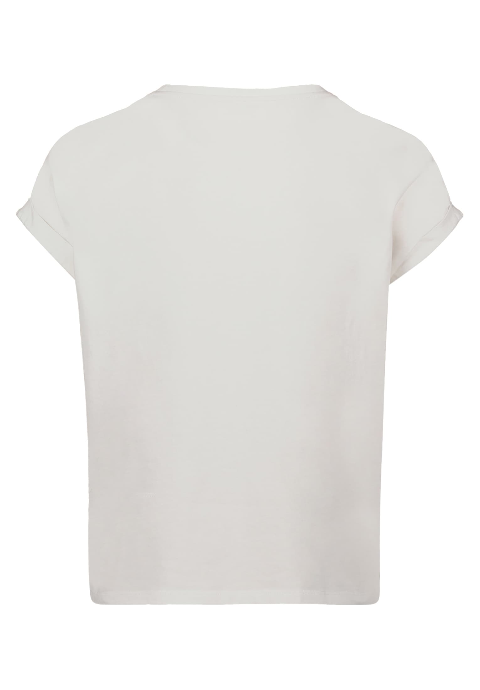 Cartoon Kurzarmshirt »Cartoon Printshirt mit Ärmelaufschlag«, (1 tlg.), Placement
