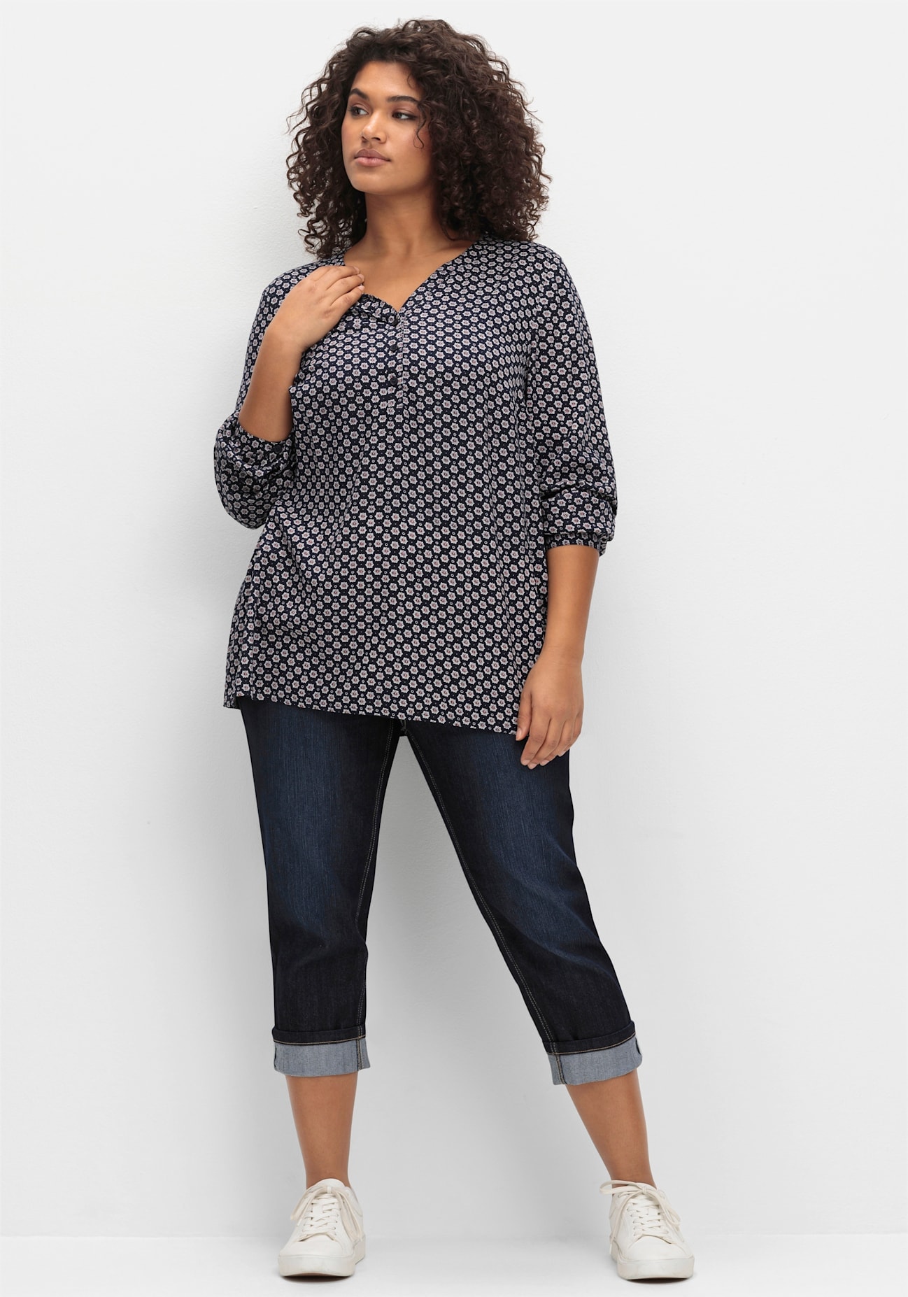 Sheego 7/8-Jeans, (1 tlg.) günstig online kaufen