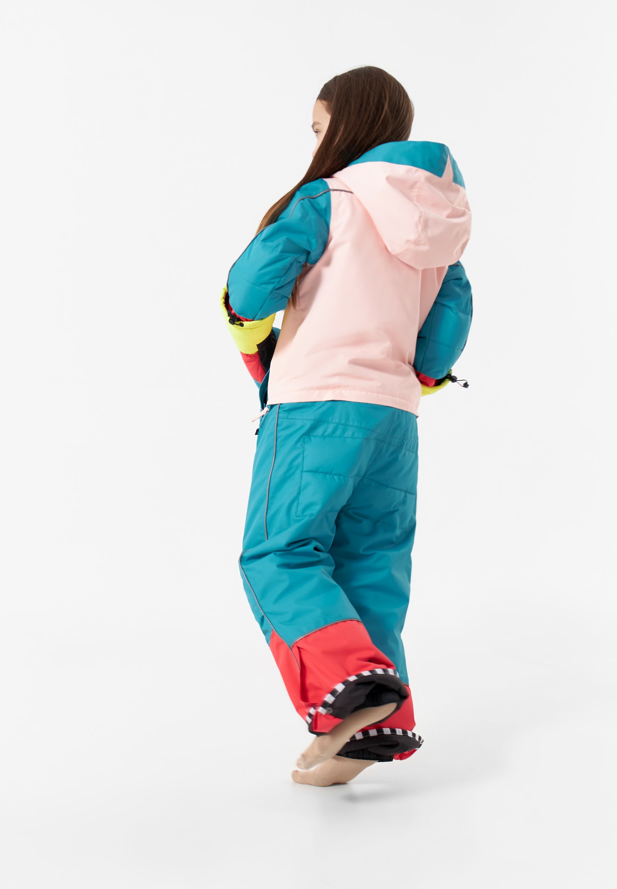 WeeDo Schneeoverall »COSMO LOVE« Verstärkte und gepolsterte Knie, Ellbogen, Handflächen und Gesäß