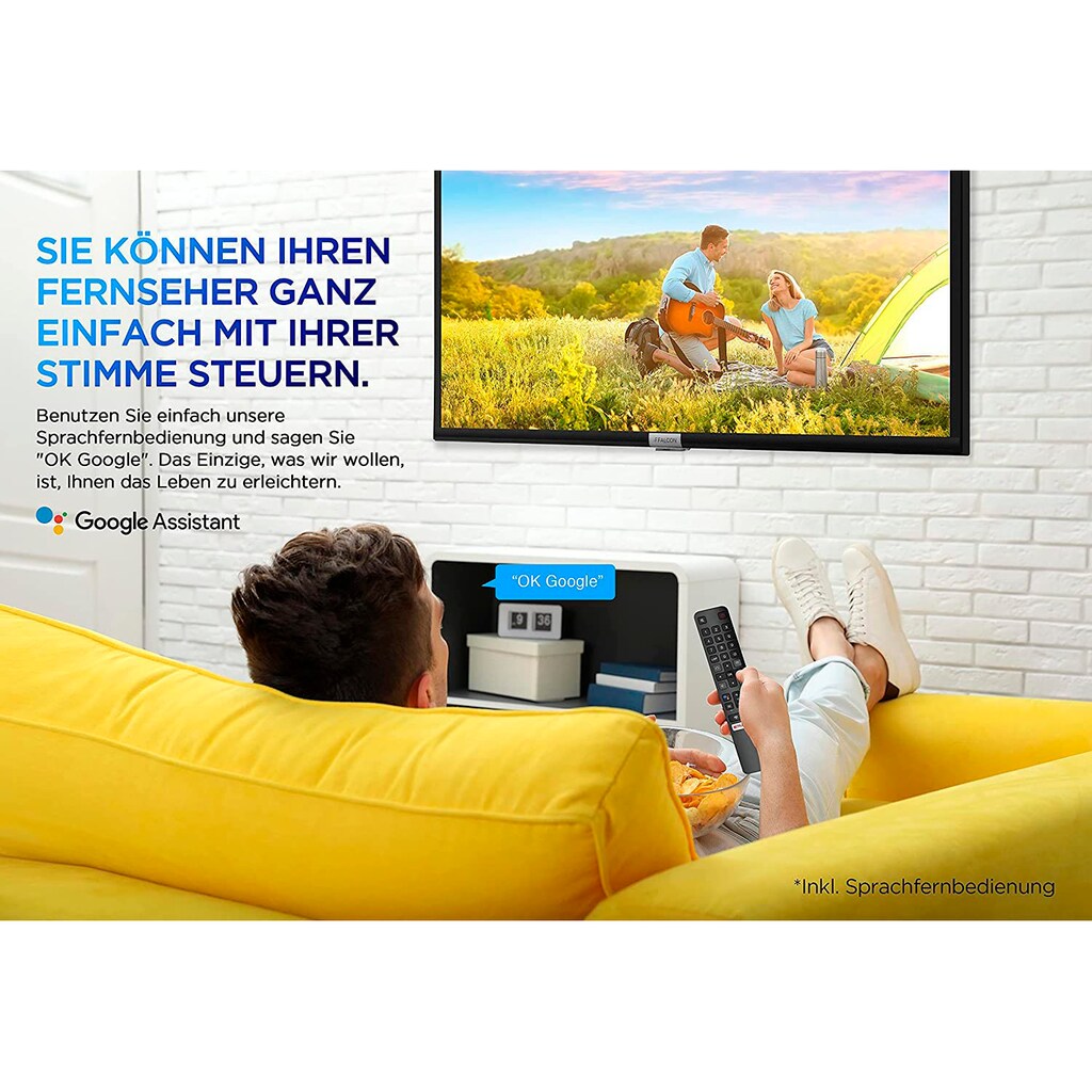 iFFALCON LCD-LED Fernseher »65K610X1«, 165,1 cm/65 Zoll, 4K Ultra HD, Android TV-Smart-TV