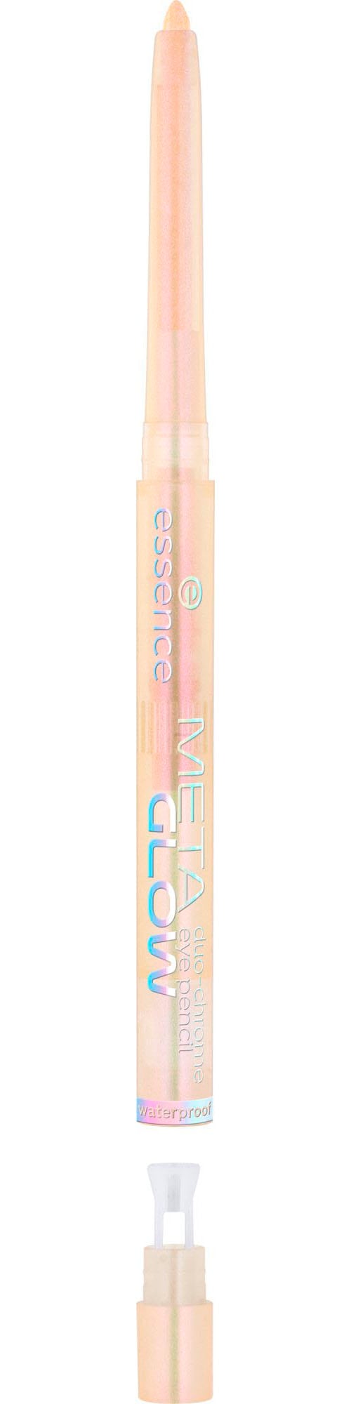 Essence Kajal »META GLOW duo-chrome eye pencil«, (3er Pack), mit hell schimmernden Goldton
