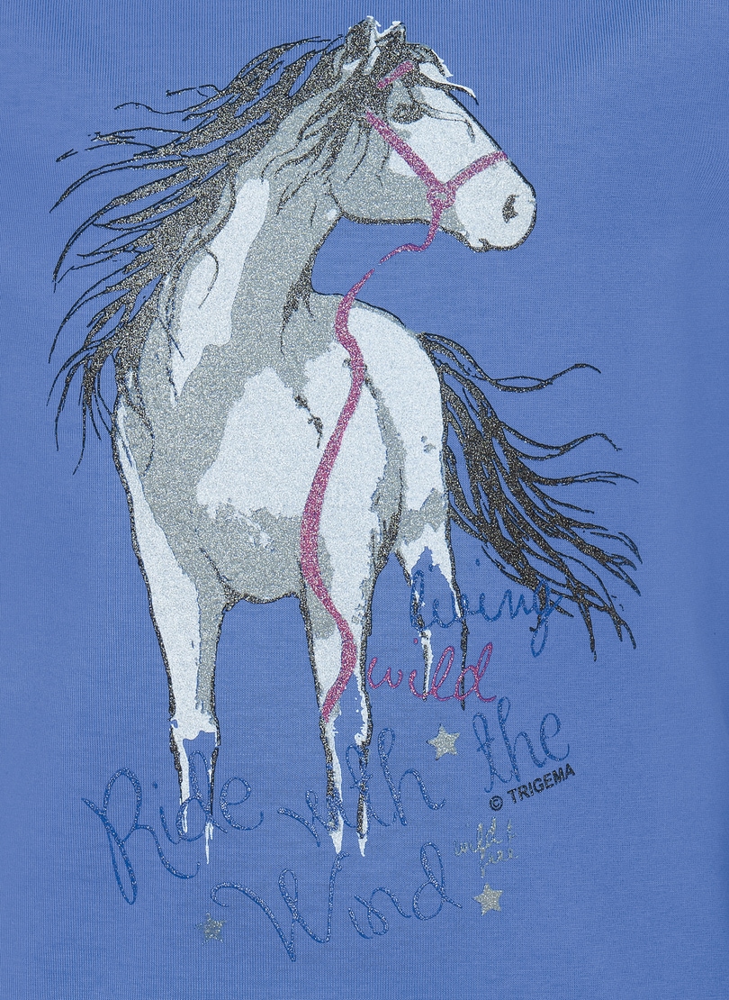 Trigema T-Shirt »TRIGEMA T-Shirt mit Pferd« ▷ für | BAUR | Sport-T-Shirts