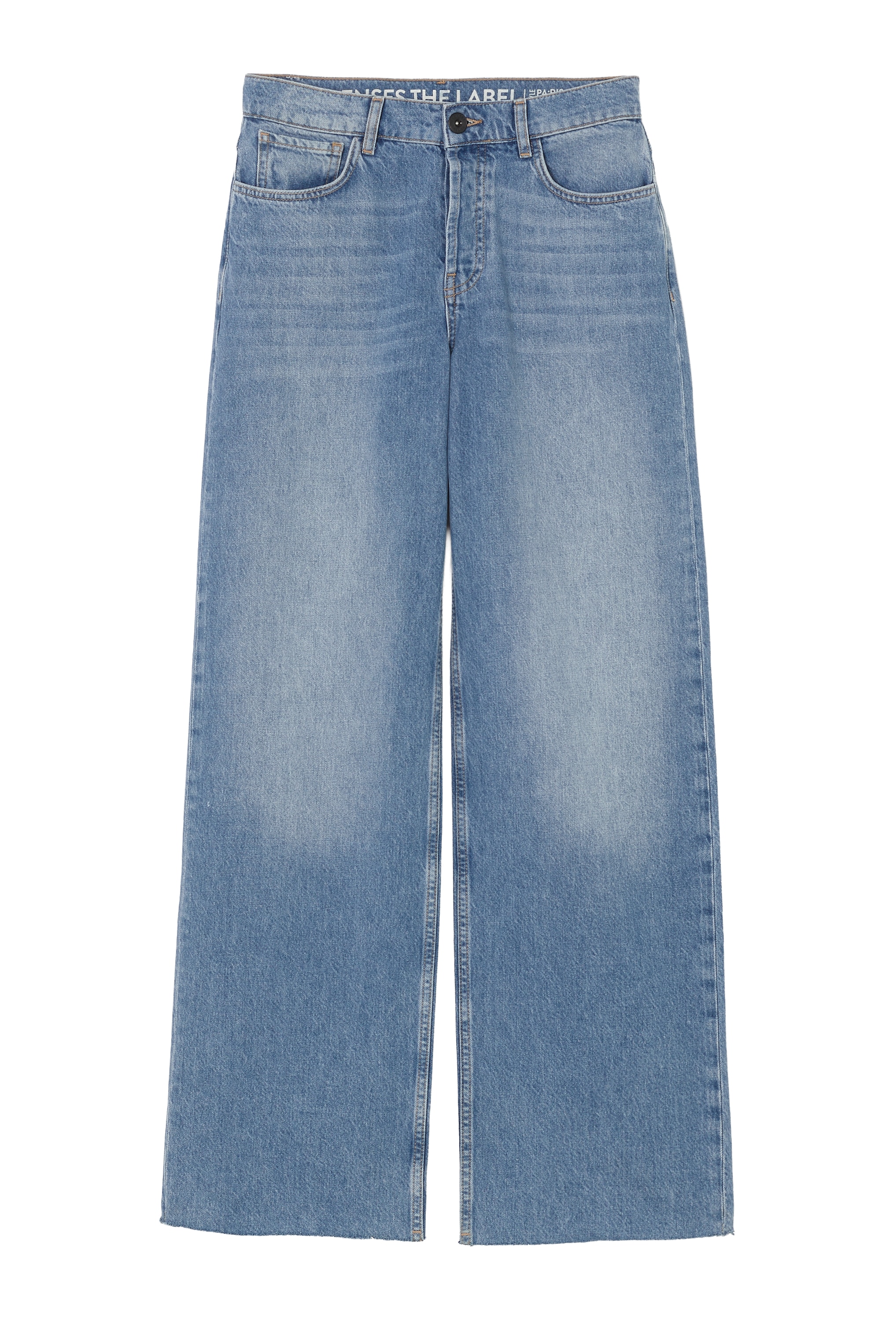 SENSES.THE LABEL Weite Jeans, mit hoher Leibhöhe