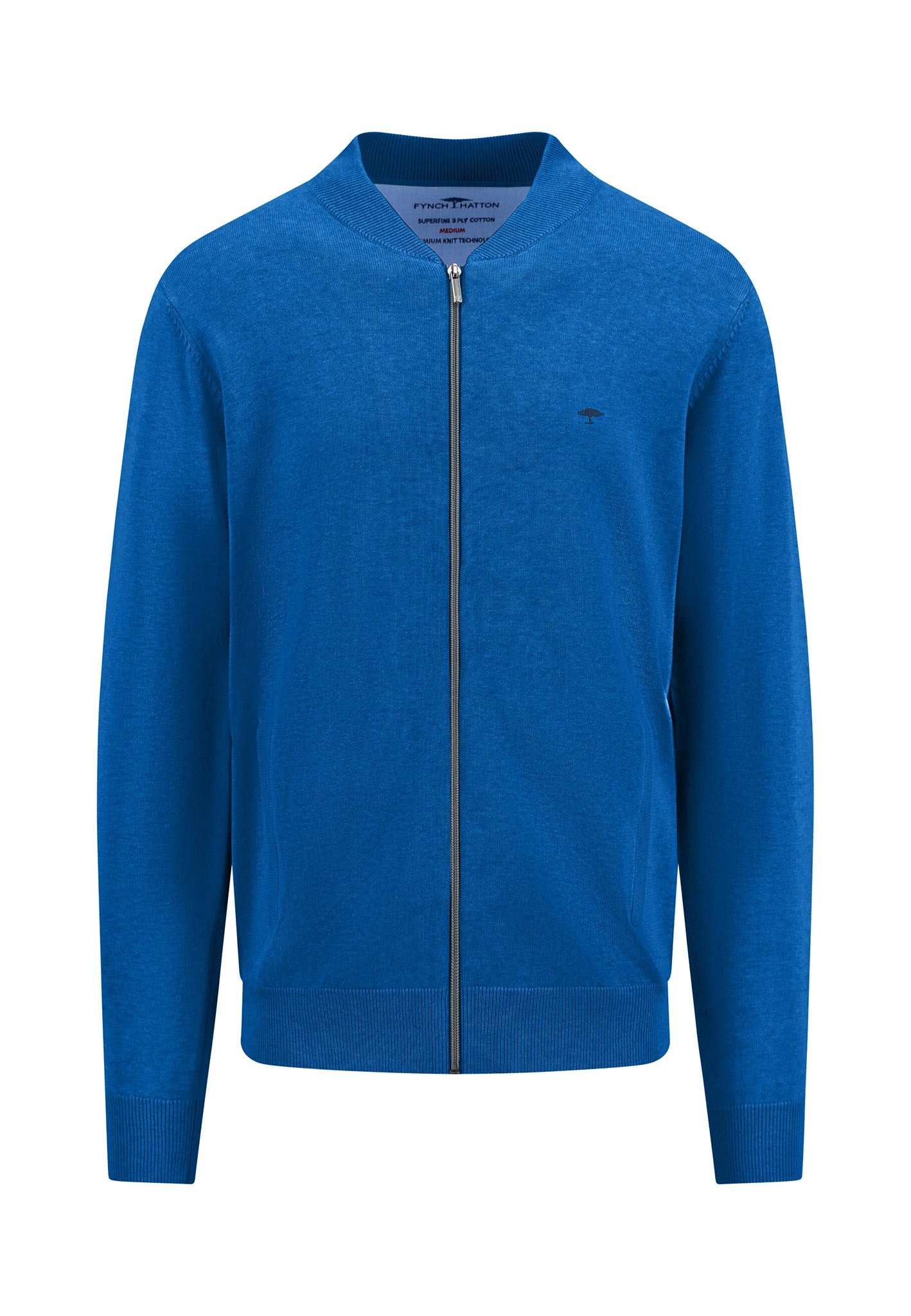 FYNCH-HATTON Strickjacke, mit Logo Stickerei günstig online kaufen