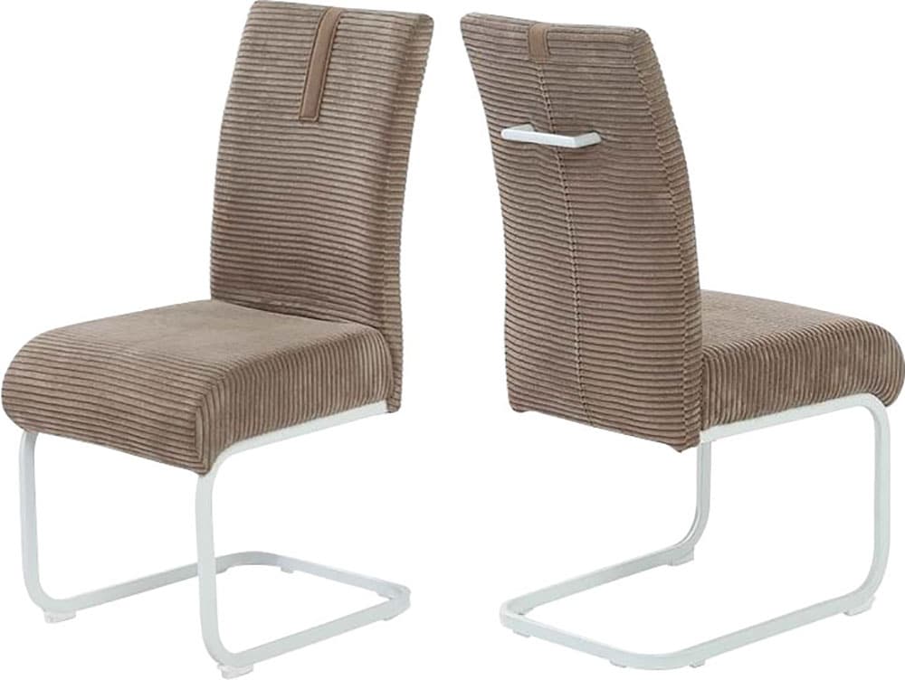 Jockenhöfer Gruppe Freischwinger "Kenny" (Set) 2 Stk. Cord mit Taschenfeder günstig online kaufen
