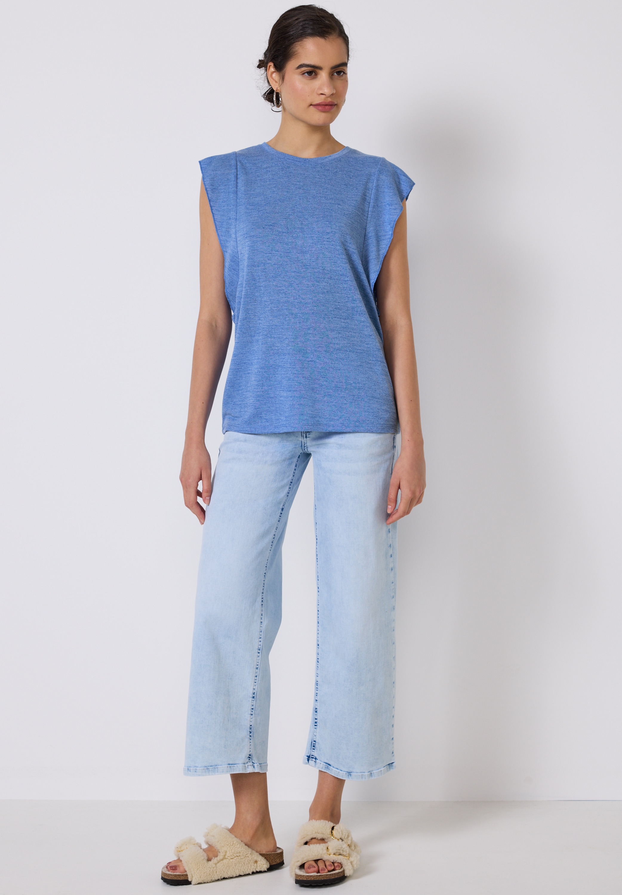 STREET ONE STUDIO T-Shirt, Rundhalsausschnitt