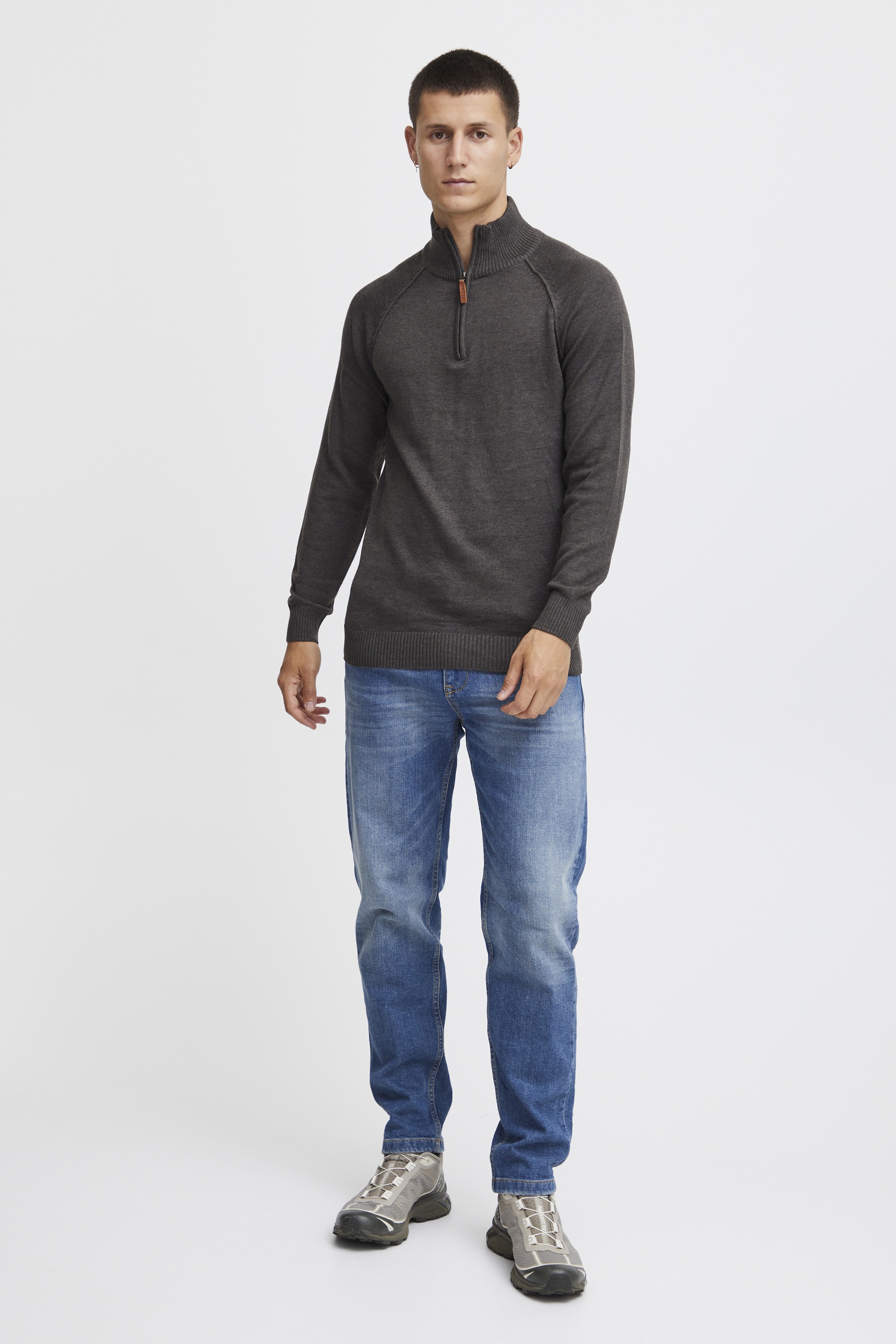 Thumbnail - Blend Troyer "BHDanovan" Strickpullover in MeLange-Optik