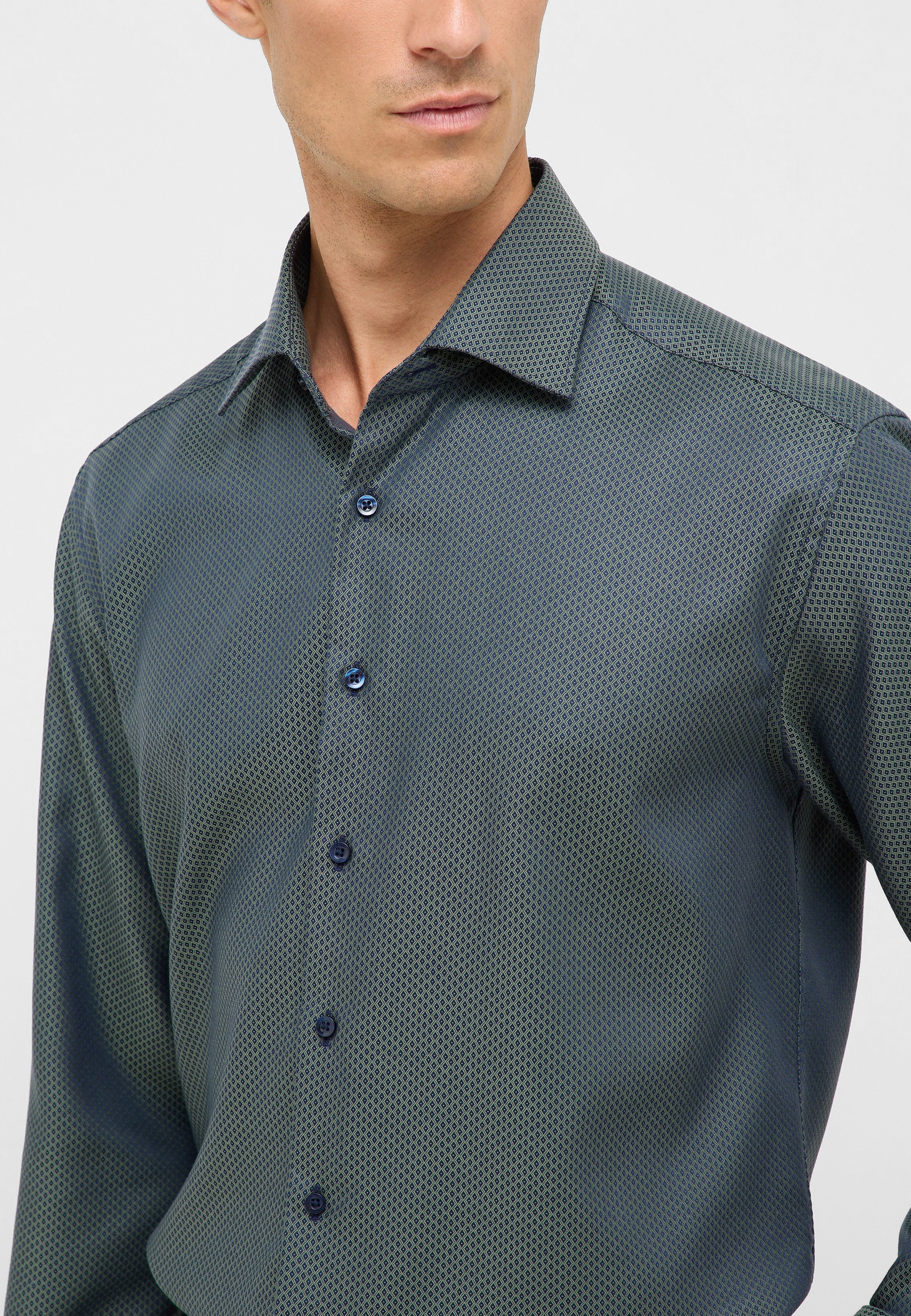 Thumbnail - Eterna Langarmhemd "MODERN FIT", NON IRON (bügelfrei)