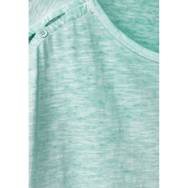Cecil T-Shirt, mit Flammgarn für kaufen | BAUR