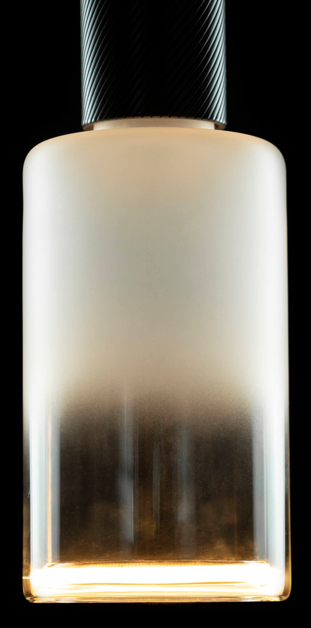 SEGULA LED-Leuchtmittel »LED Zylinder Verlauf matt«, E27, 1 St., Extra-Warmweiß, handmade