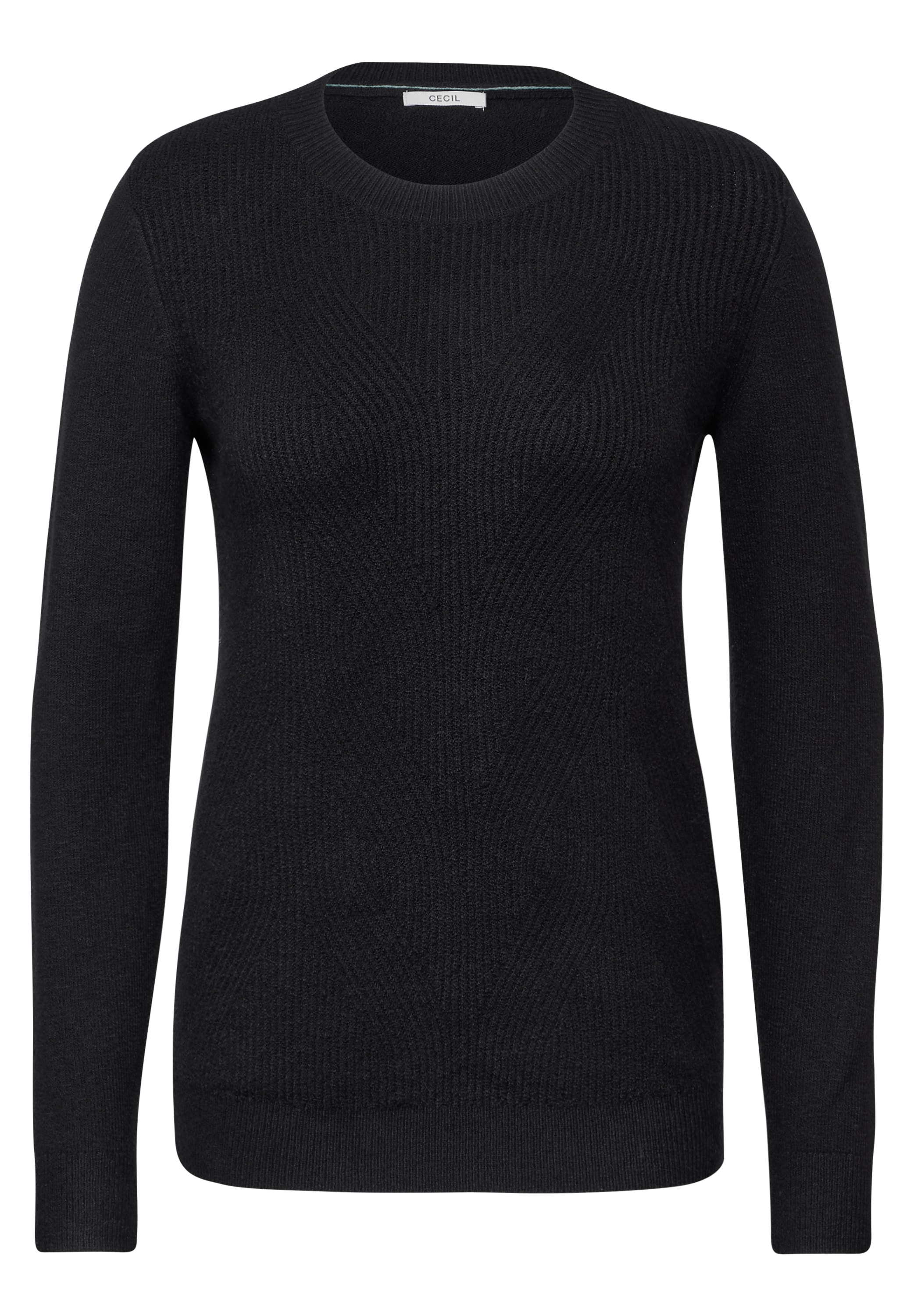 Cecil Strickpullover, aus Baumwolle mit Stretchanteil