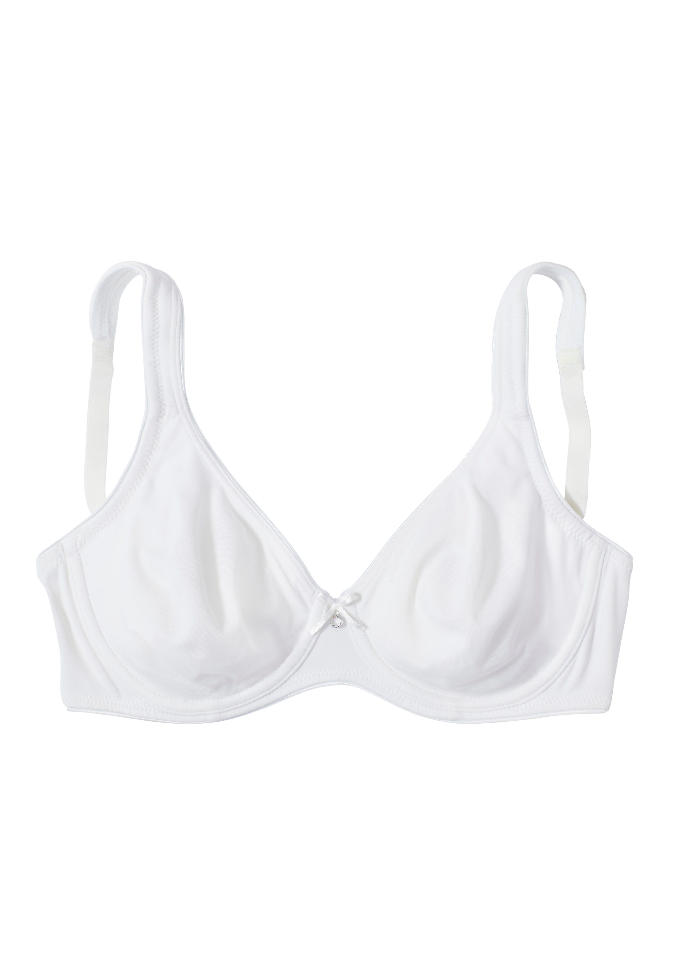 LASCANA T-Shirt-BH »perfect basic«, mit Bügel und ungefütterten Cups, aus seidiger Microfaser