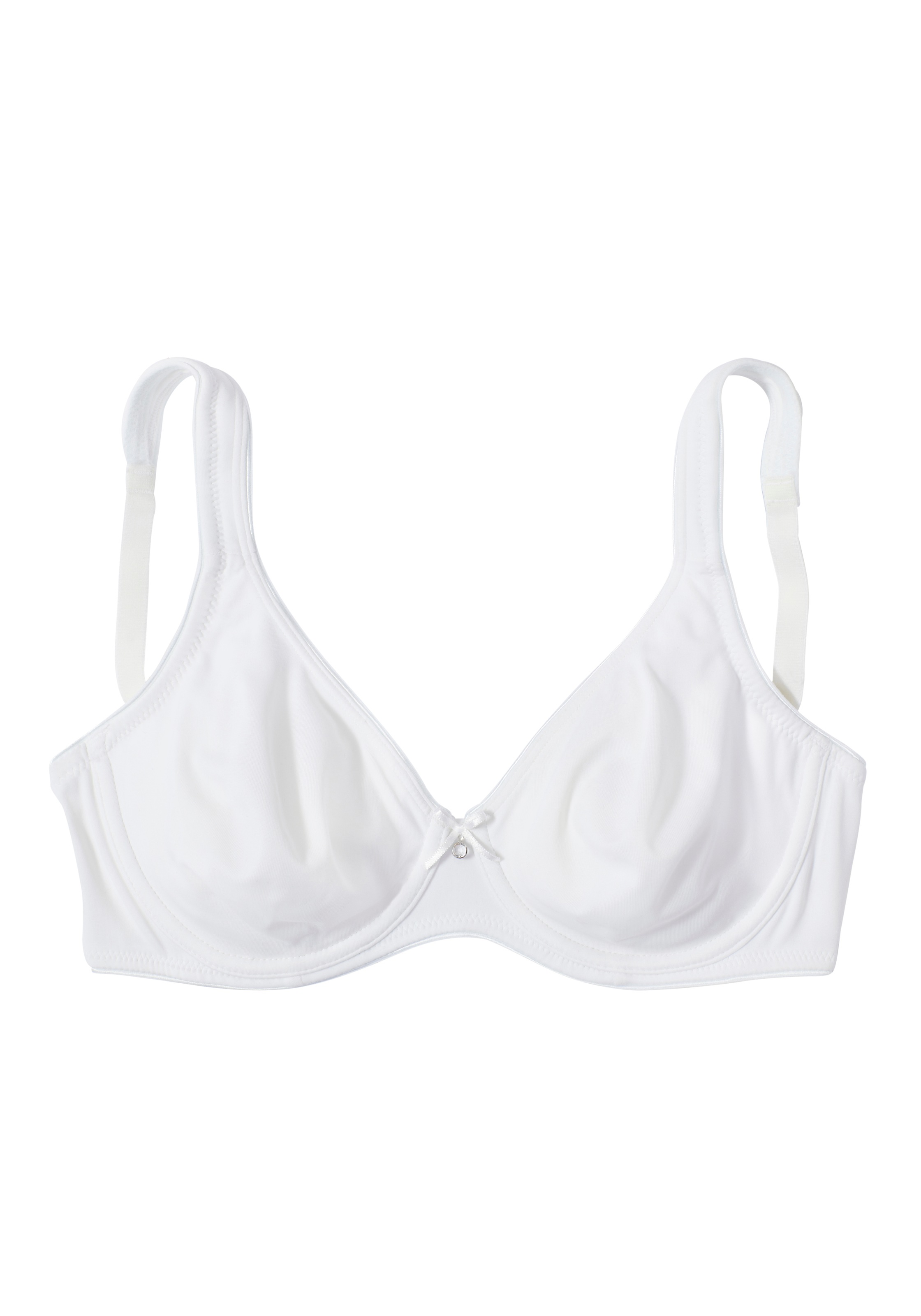 Thumbnail - LASCANA "perfect basic" mit Bügel und ungefütterten Cups, aus seidiger Microfaser