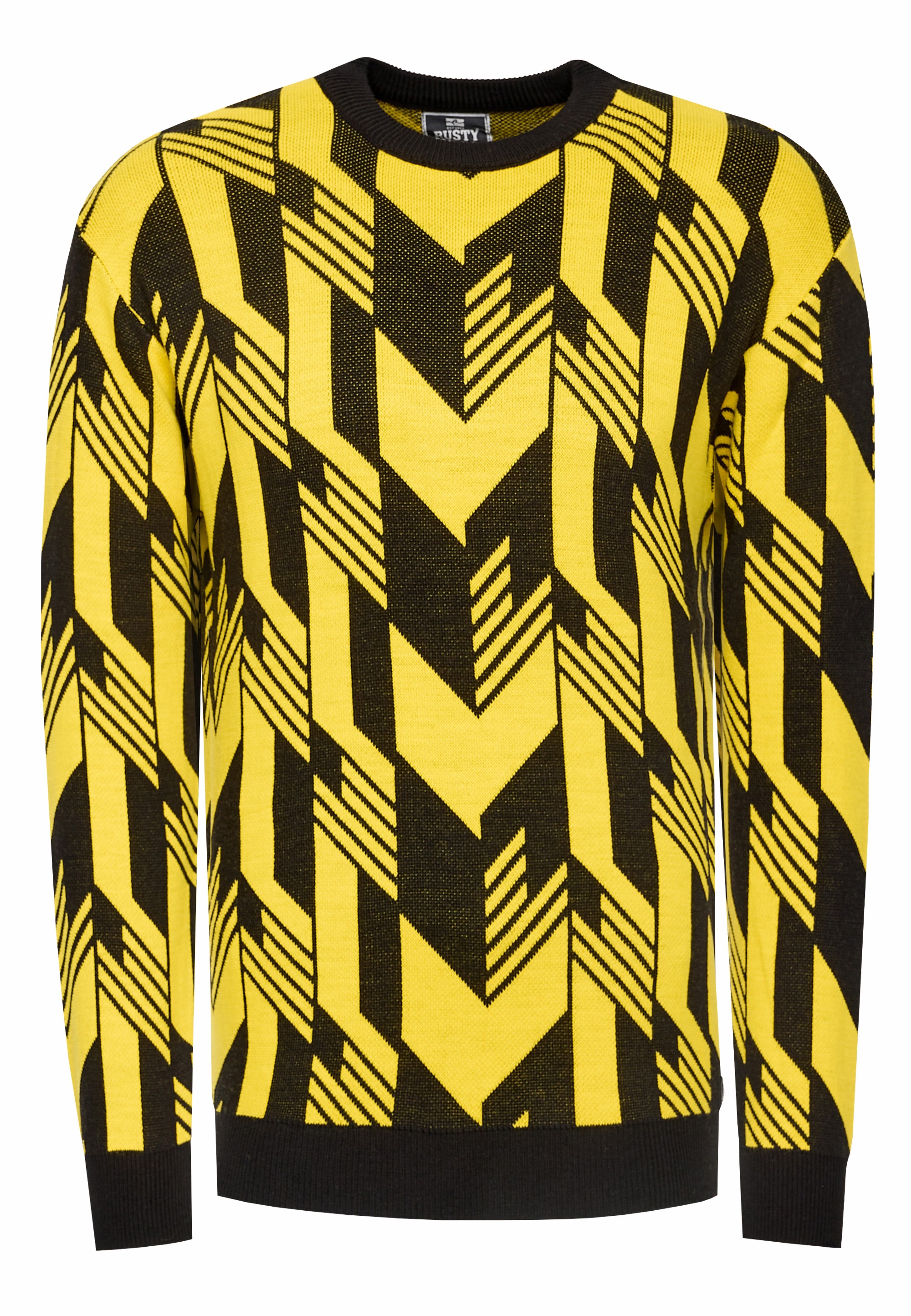 Thumbnail - Rusty Neal Strickpullover in zweifarbigem Design