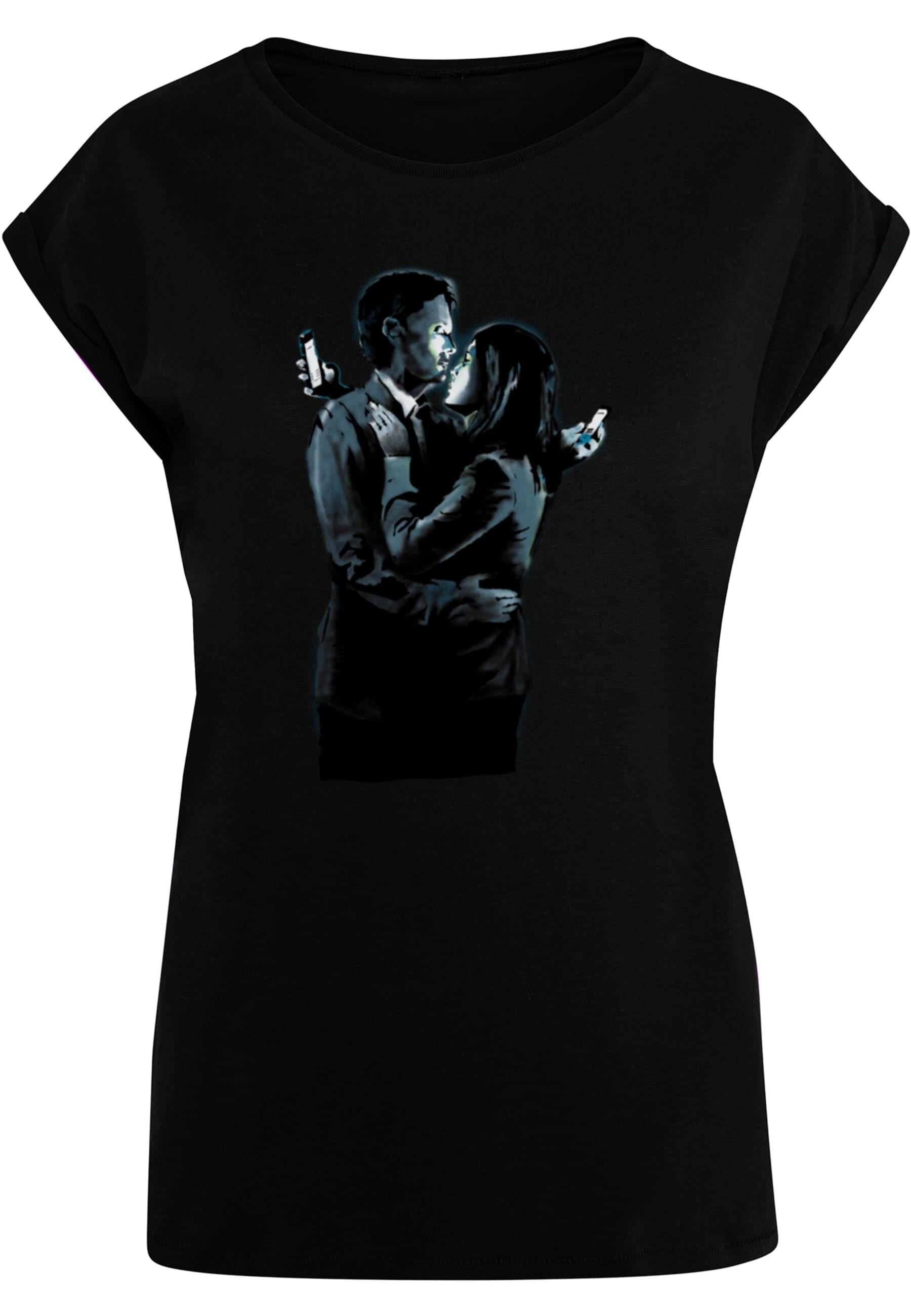Merchcode T-Shirt "Merchcode Ladies Brandalised - Phone Lovers T-Shirt", (1 günstig online kaufen
