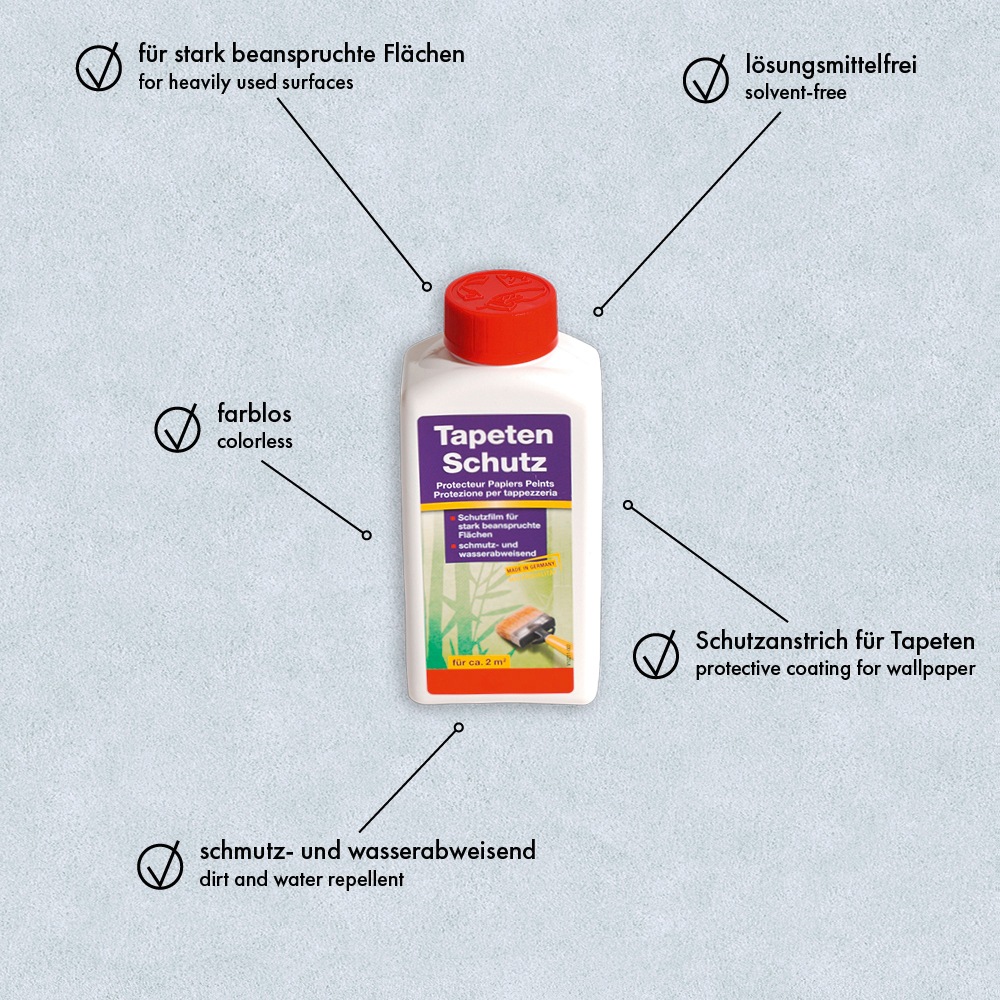 A.S. Création Tapetenschutz »Elefantenhaut Wand- und Tapetenschutz« für innen, schmutz- und wasserabweisend, 250 ml