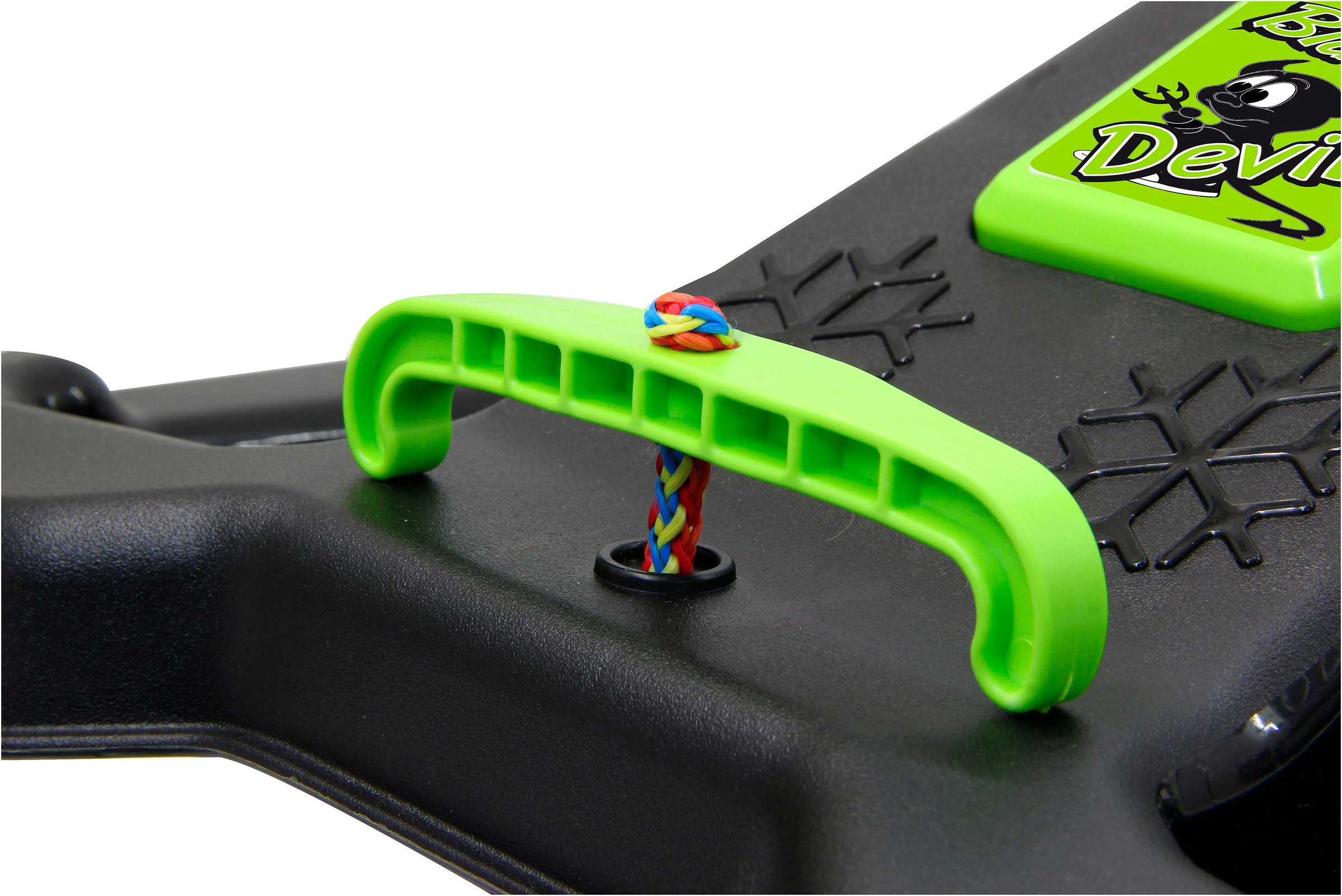 Jamara Bob »Snow Play Bob Black Devil 84cm schwarz mit Lenkrad und Bremse« Made in Europe