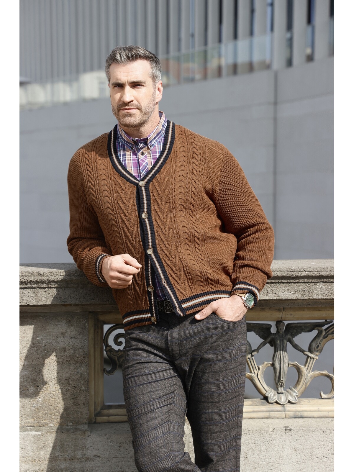 Charles Colby Strickjacke »Strickjacke DUKE STARKS«