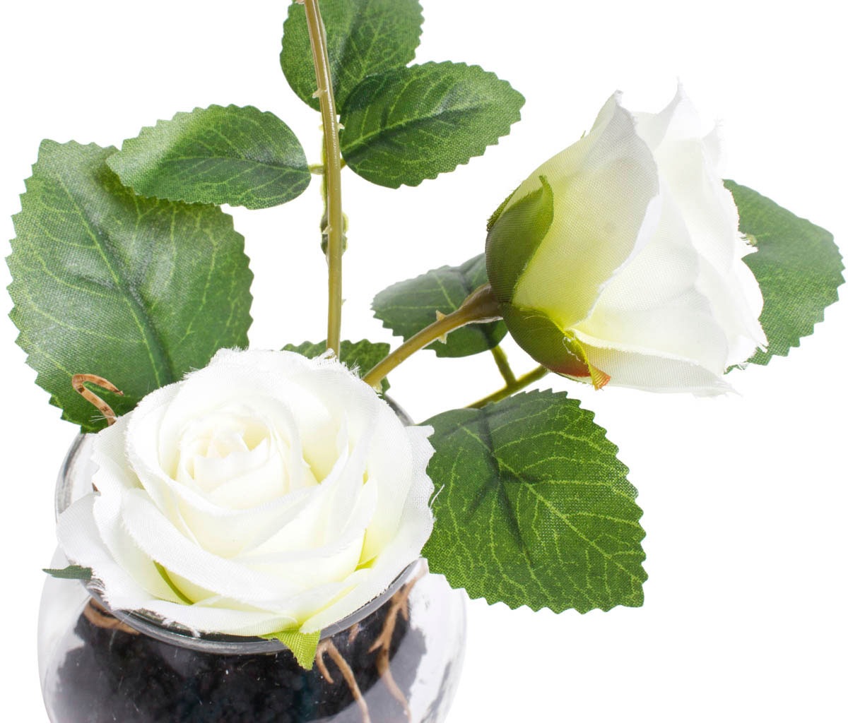 Botanic-Haus Kunstblume »Rosen im Glas«