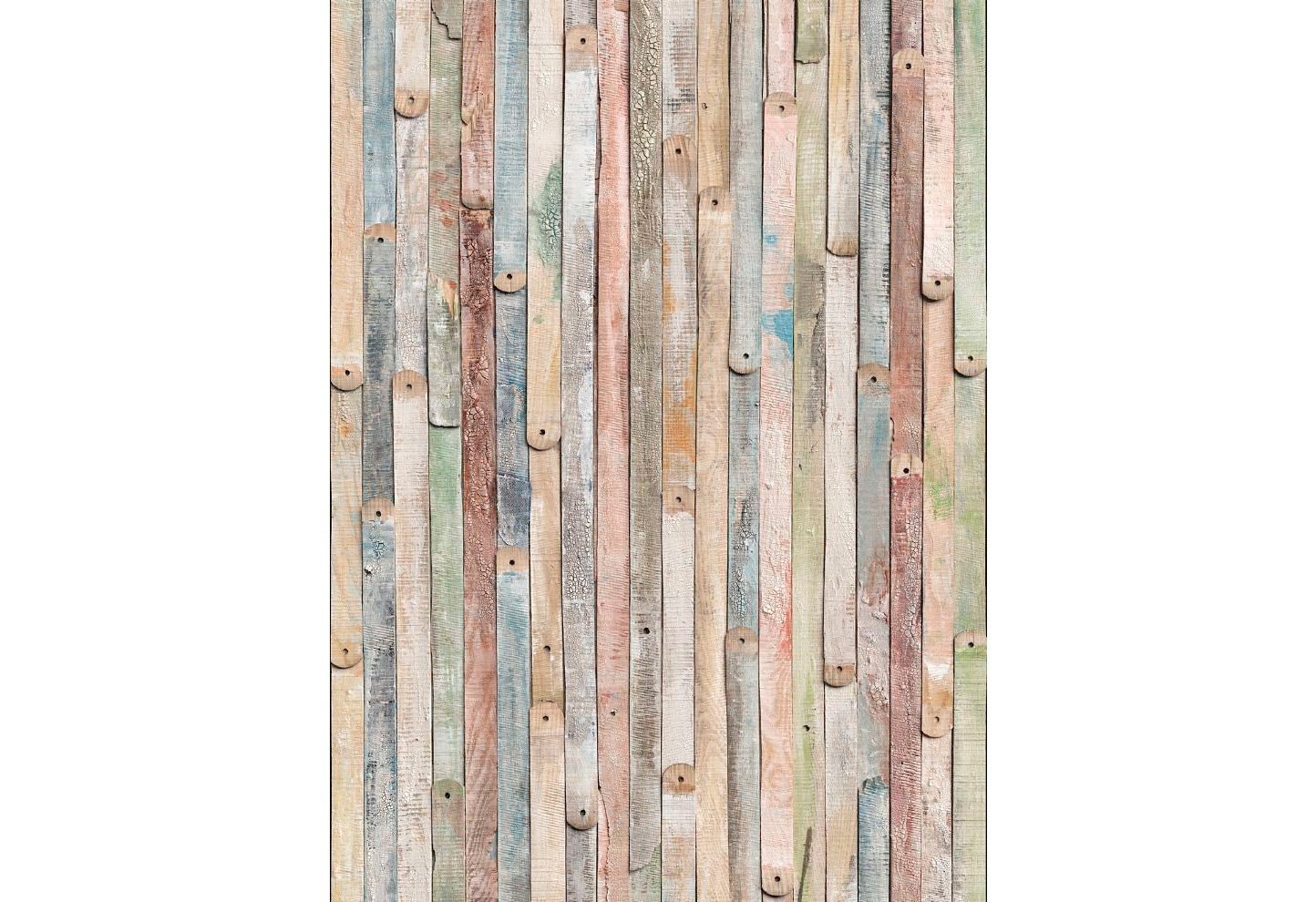 Komar Fototapete »Vintage Wood - Größe 184 x 254 cm« bedruckt glatt Wohnzimmer, Schlafzimmer