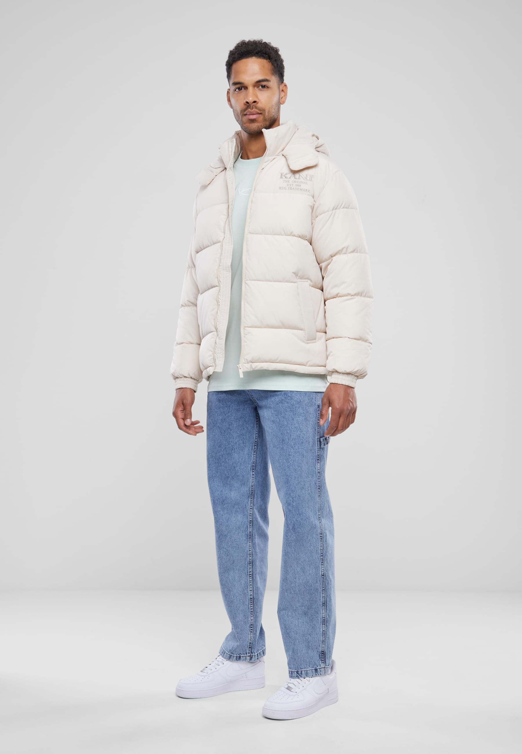 Karl Kani Winterjacke »Karl Kani Herren KM233-058-3 KK Retro Hooded Puffer Jacket«, (1 St.), ohne Kapuze