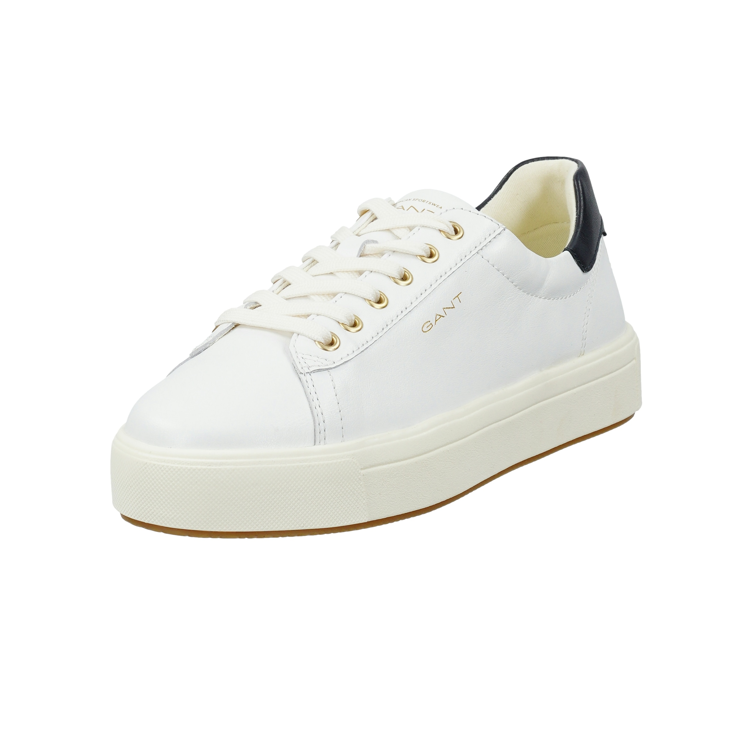 Gant Plateausneaker "Avino" Freizeitsneaker, Halbschuh, Schnürschuh mit Fersenkonstrast