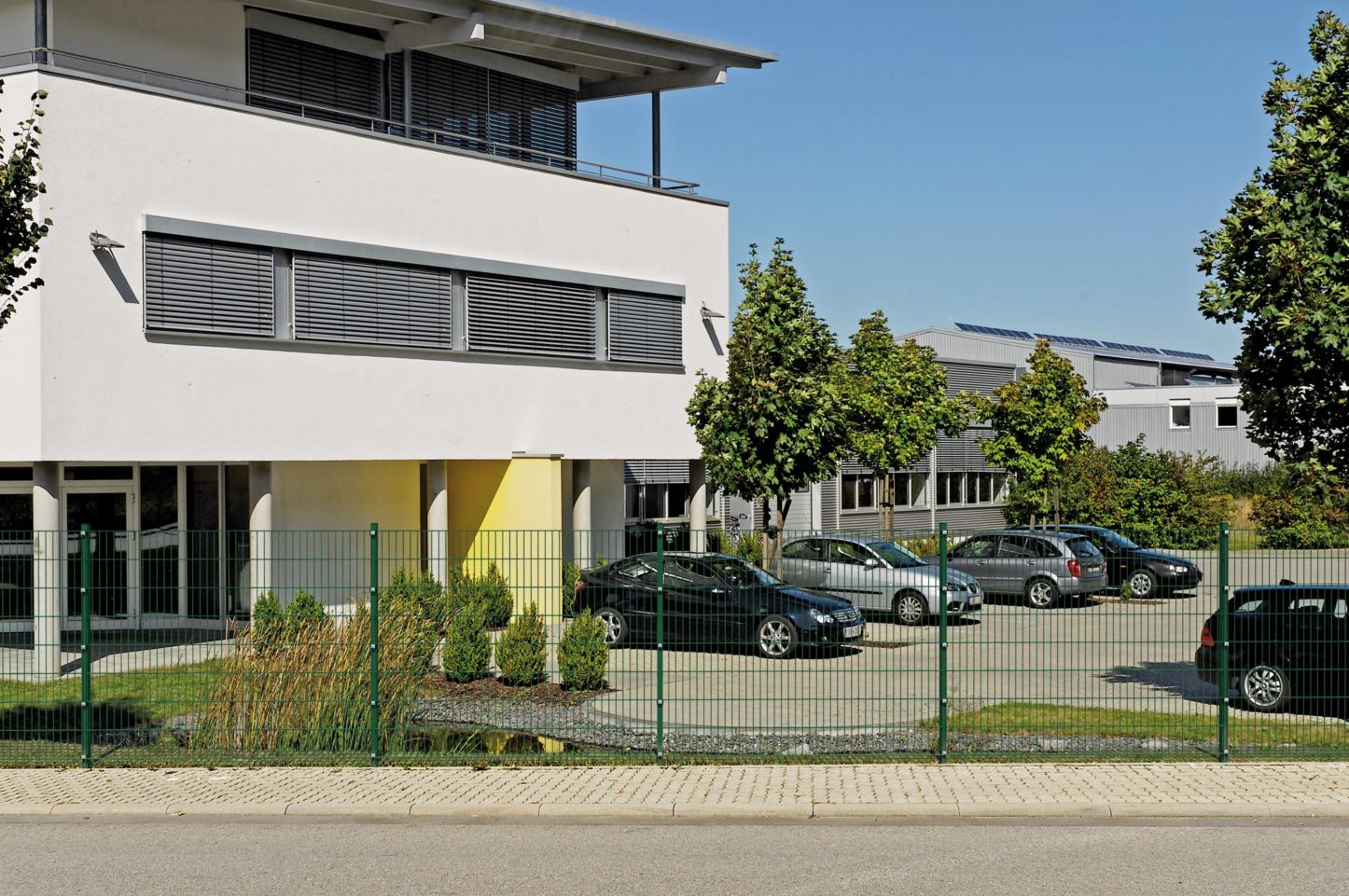 Thumbnail - Alberts Zaunpfosten "60x40 mm für Doppelstabmattenzaun" 147,5 cm, zur Befestigung mit Einschlag-Bodenhülse oder Pfostent...