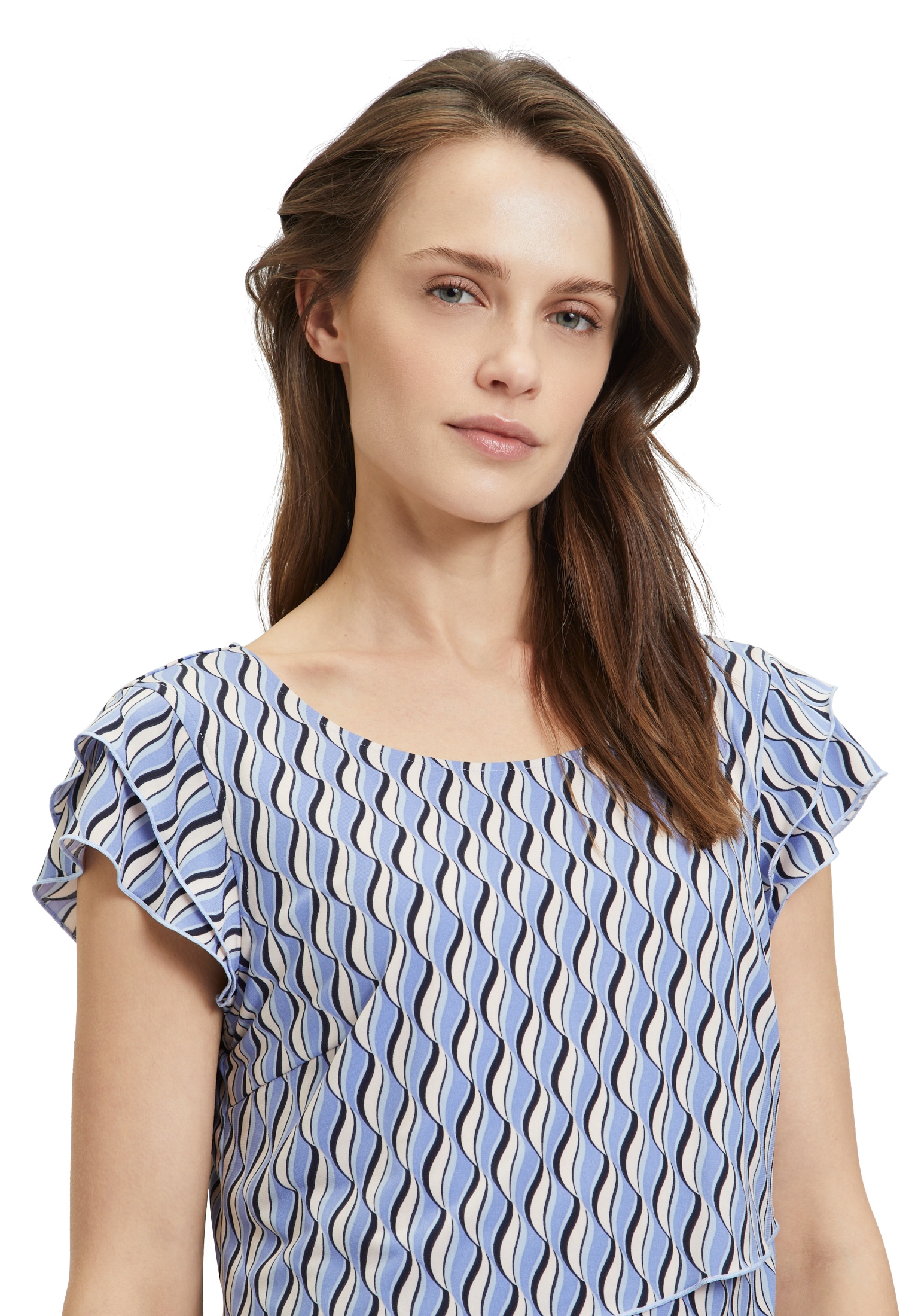 Betty Barclay Jerseykleid »Betty Barclay Damen Sommerkleid Jerseykleid mit Stufen«, Form