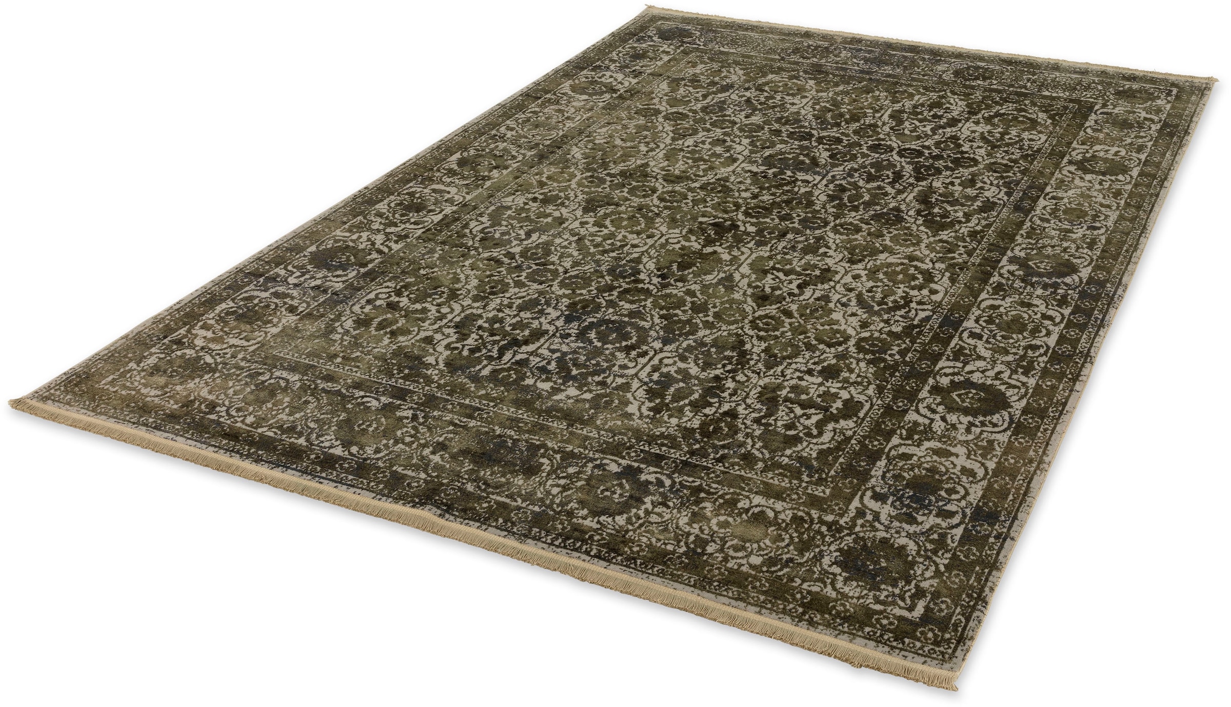 SCHÖNER WOHNEN-Kollektion Teppich "Velvet" rechteckig 7 mm Höhe Viskose, Wo günstig online kaufen