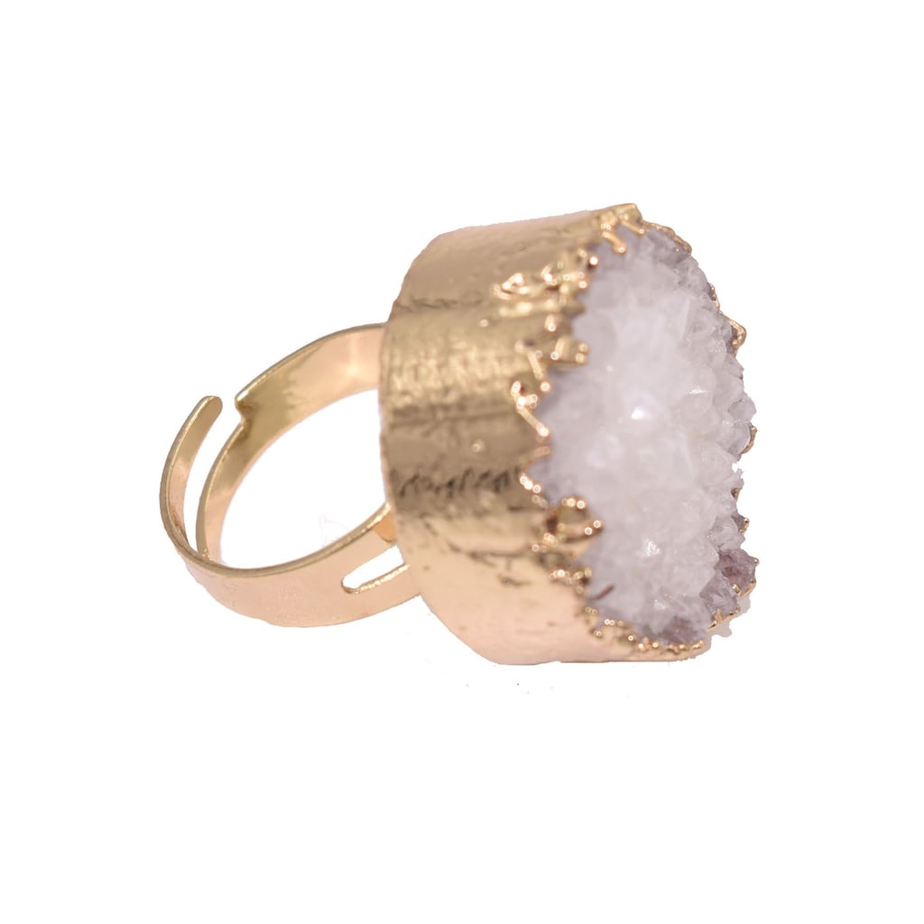 Firetti Fingerring »Schmuck Geschenk Damenring Goldring Edelstein Farbstein Achat«