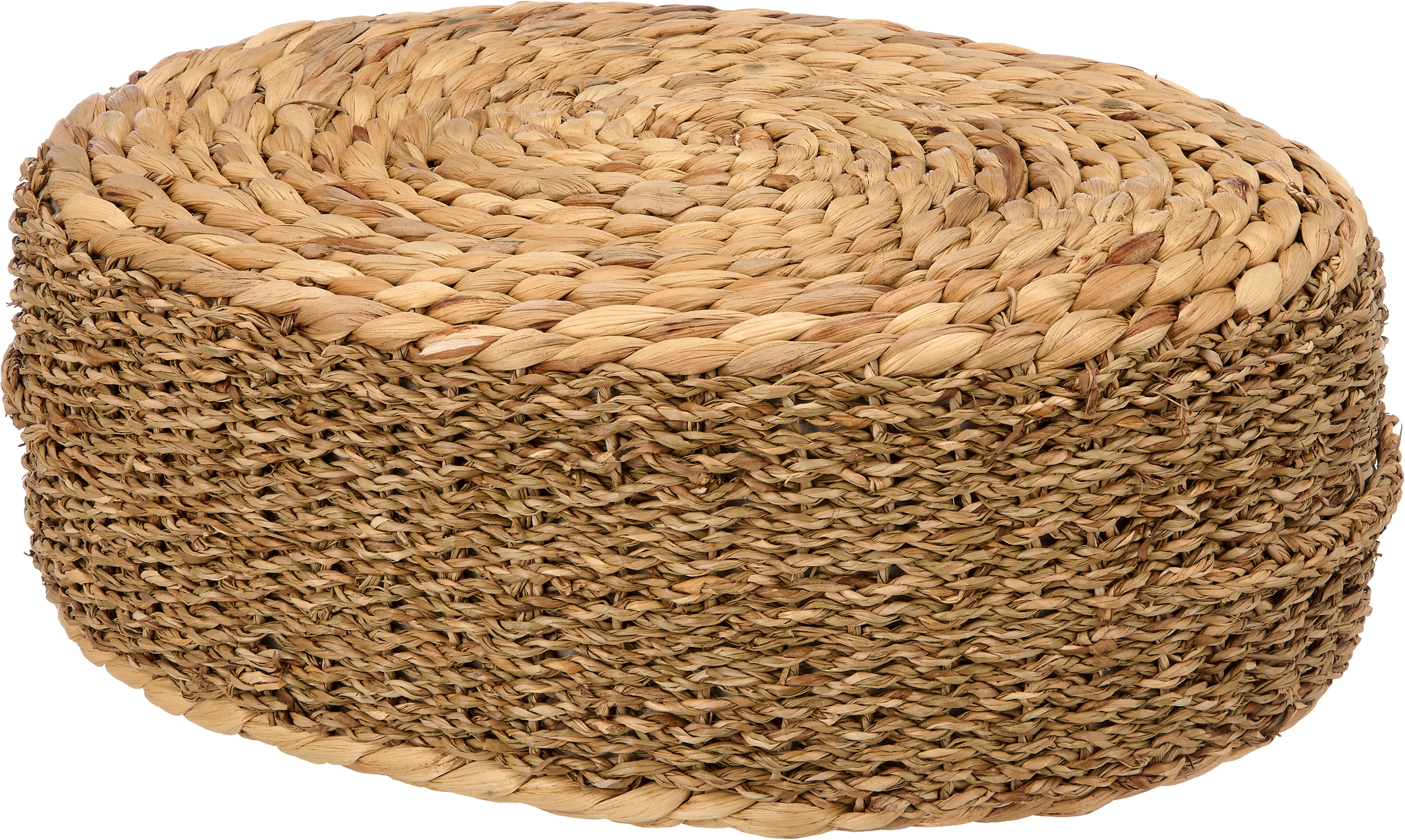 Creativ home Sitzhocker "Pouf" 1 Stk. tlg. in ovaler Form