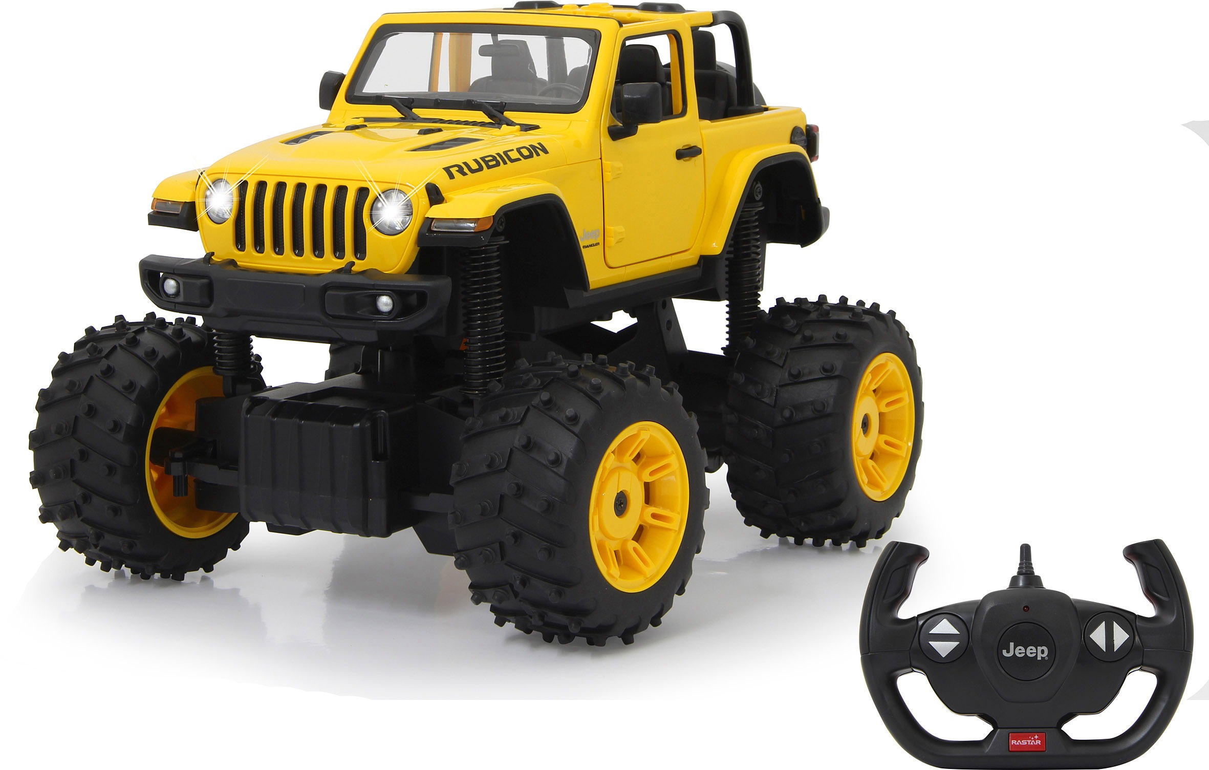 RC-Auto BigWheel 1:14 - 2,4 GHz, gelb