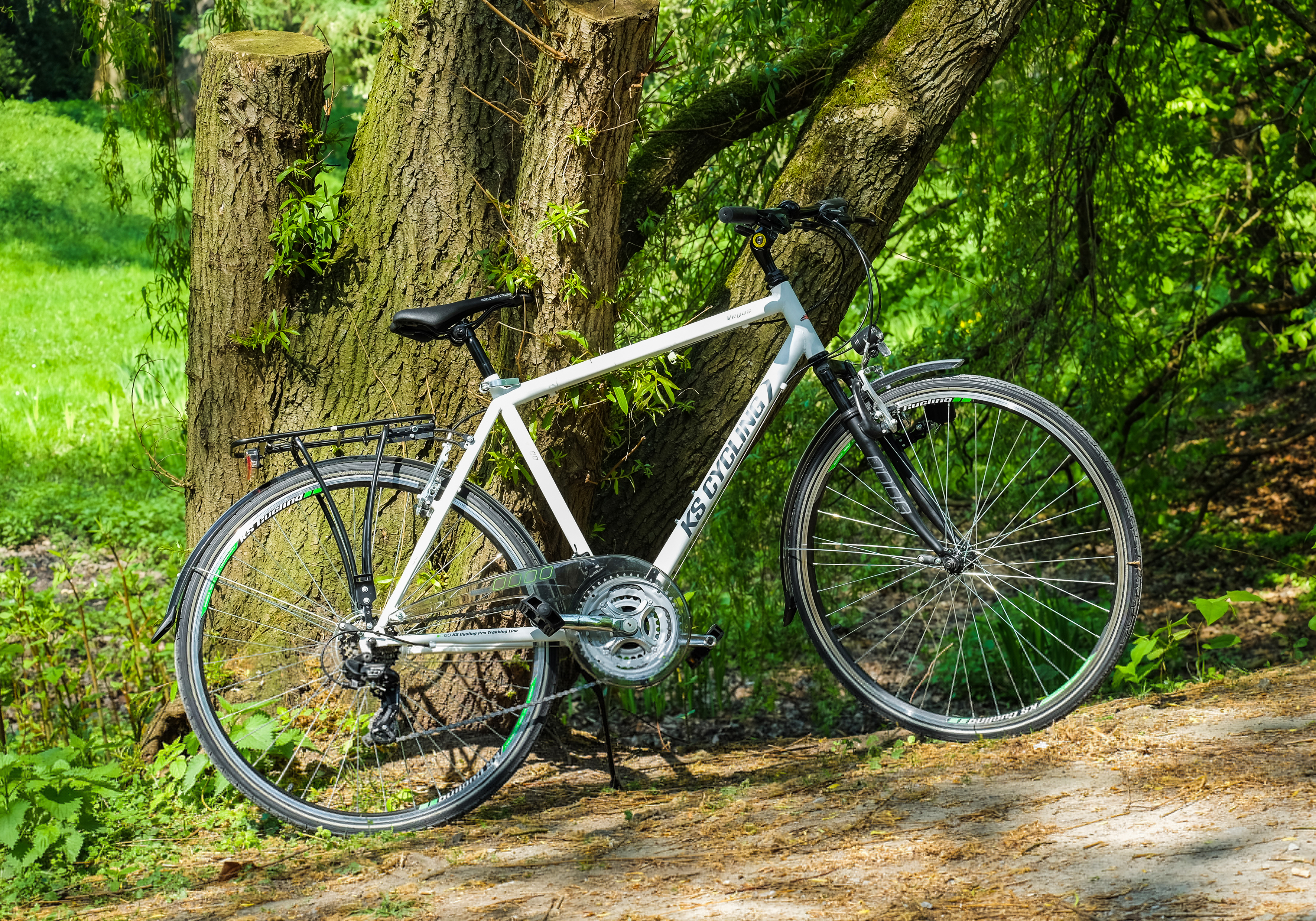 KS Cycling Trekkingrad »Vegas«, 21 Gang, Shimano, Tourney TX Schaltwerk, Kettenschaltung, für Herren, Kettenschaltung